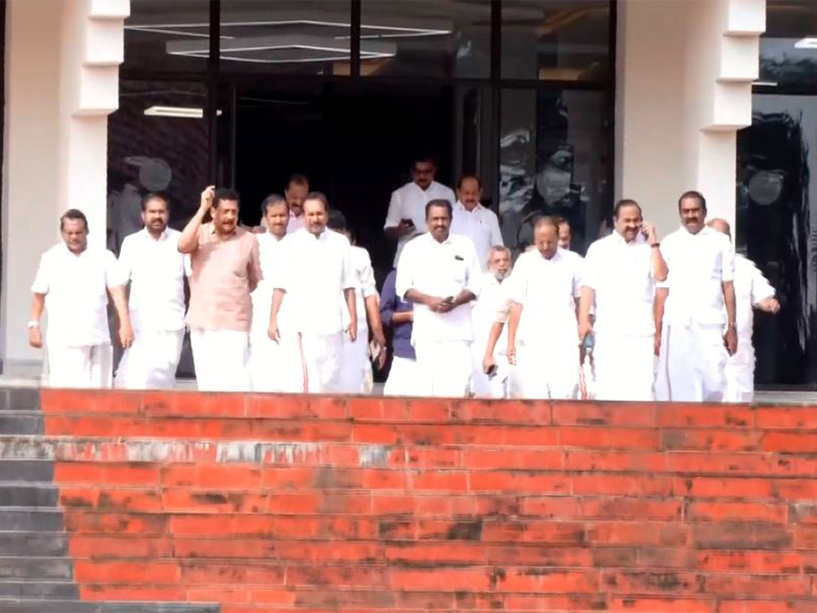 Members of opposition walk out of assembly (Photo/ANI)