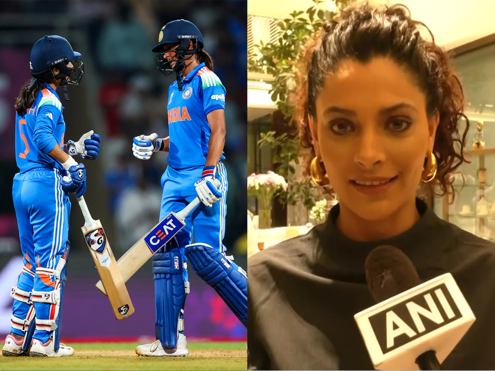 Saiyami Kher awaits Women's World Cup finals (Photo/ANI)