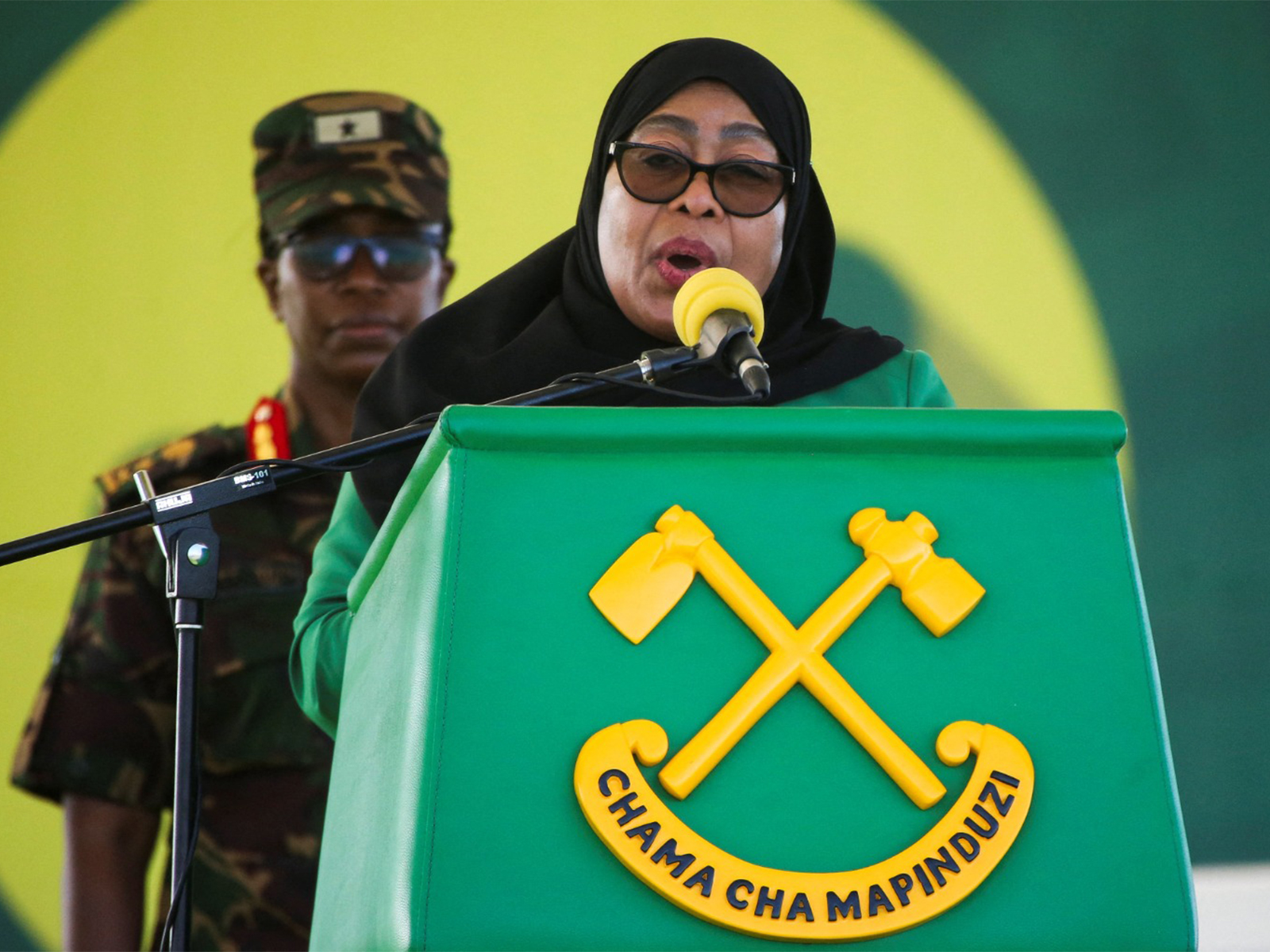 Tanzanian President Samia Suluhu Hassan (Photo/Reuters)