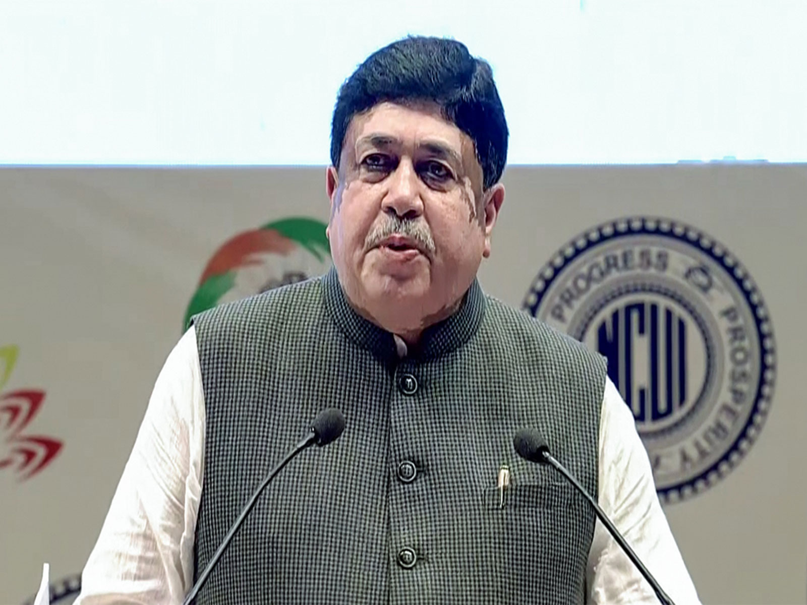 IFFCO Chairman Dileep Sanghani visits Tirumala temple on Kaishika Dwadashi  (Photo/ANI)