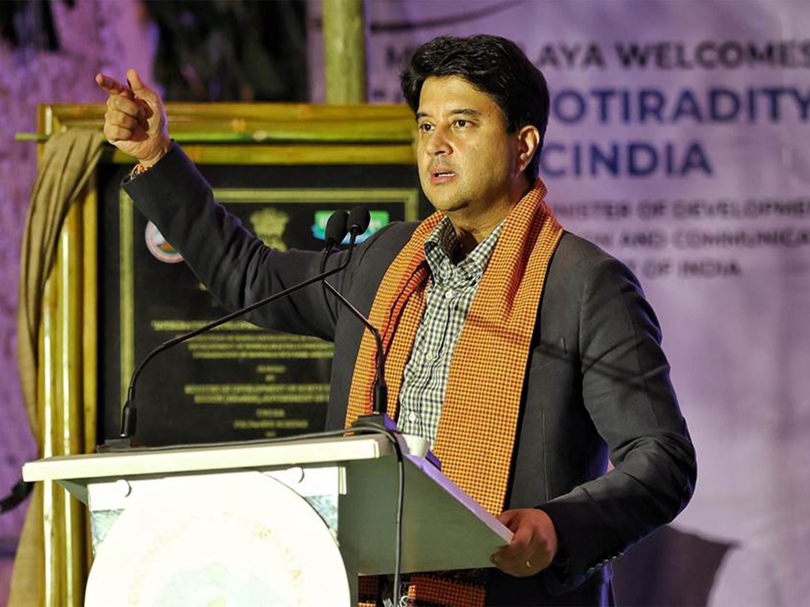 Union Minister for Development of North Eastern Region, Jyotiraditya Scindia (Image: PIB) Union Minister for Development of North Eastern Region, Jyotiraditya Scindia (Image: PIB)