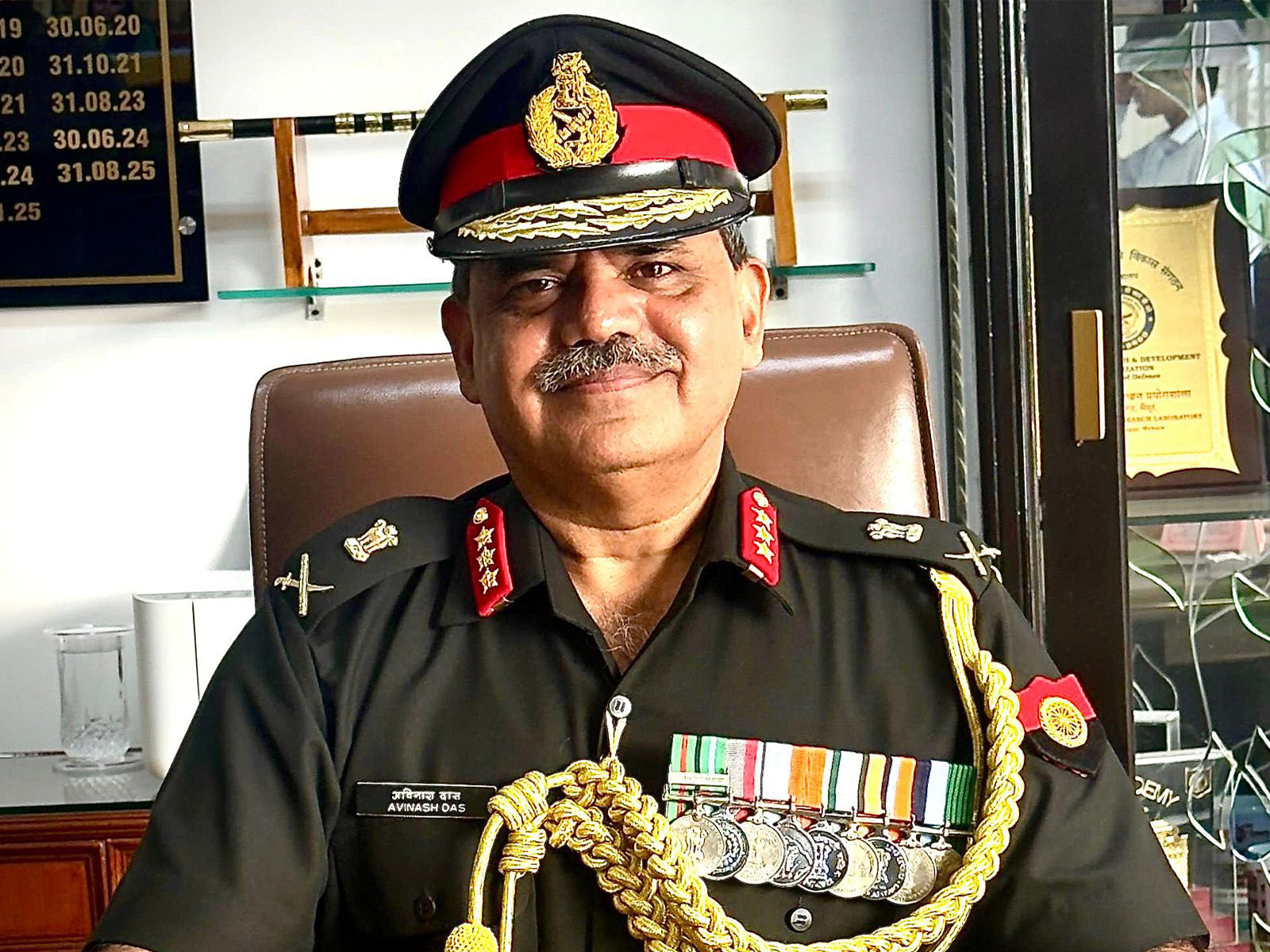 Lieutenant General Avinash Das (Photo/X@SpokespersonMoD)