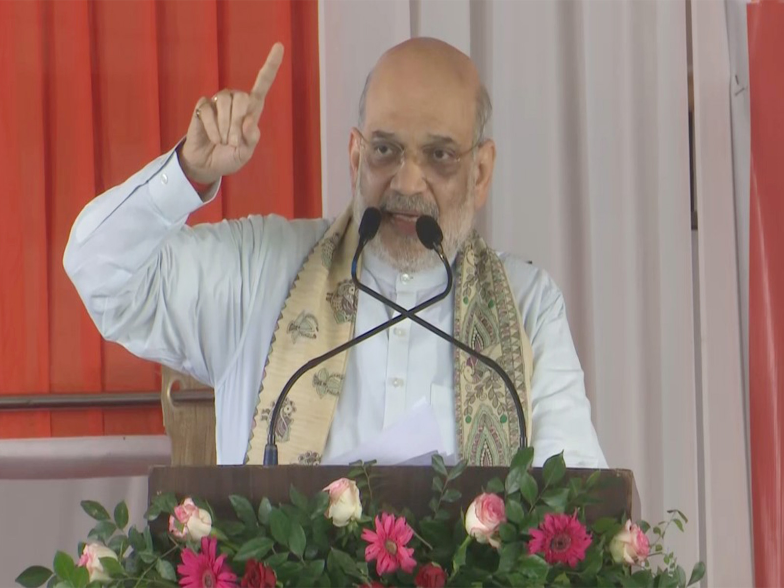 Amit Shah at Vaishali (Photo/ANI)
