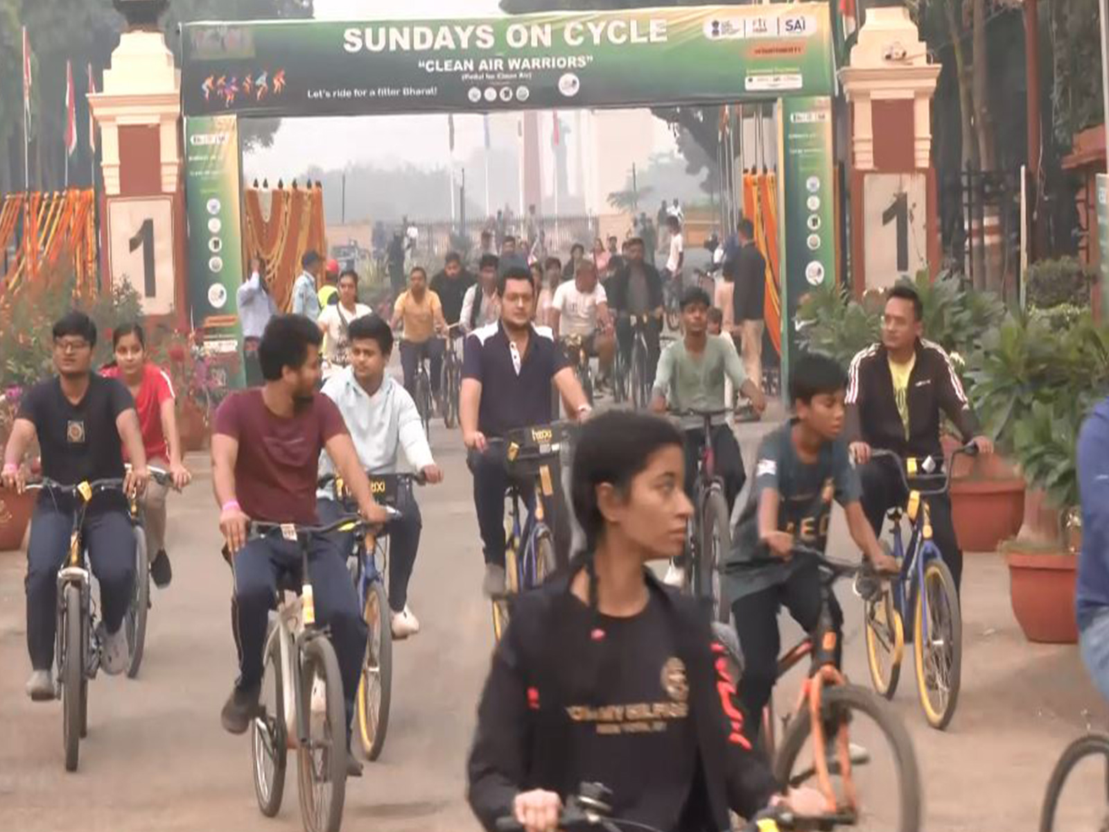 46th Edition of Fit India Sundays. (Photo/ANI)