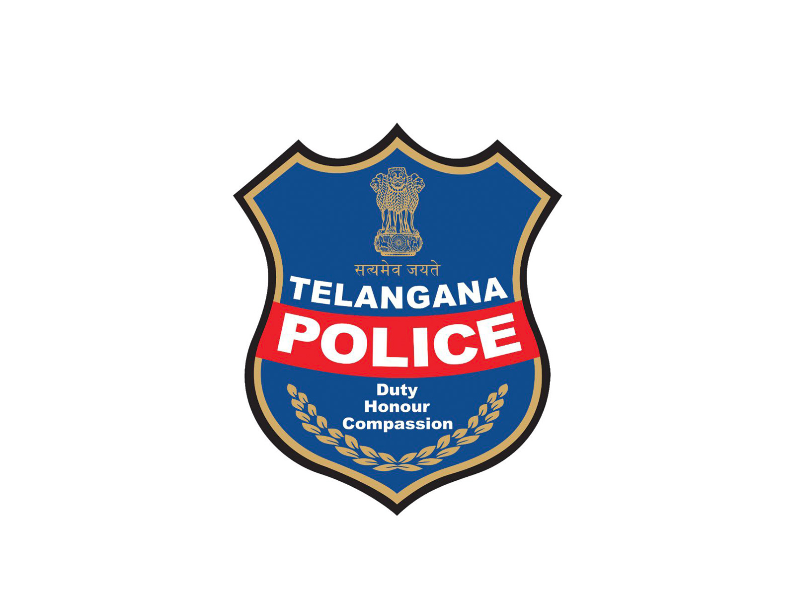 Official logo of Telangana Police (Photo/X/@TelanganaCOPs)