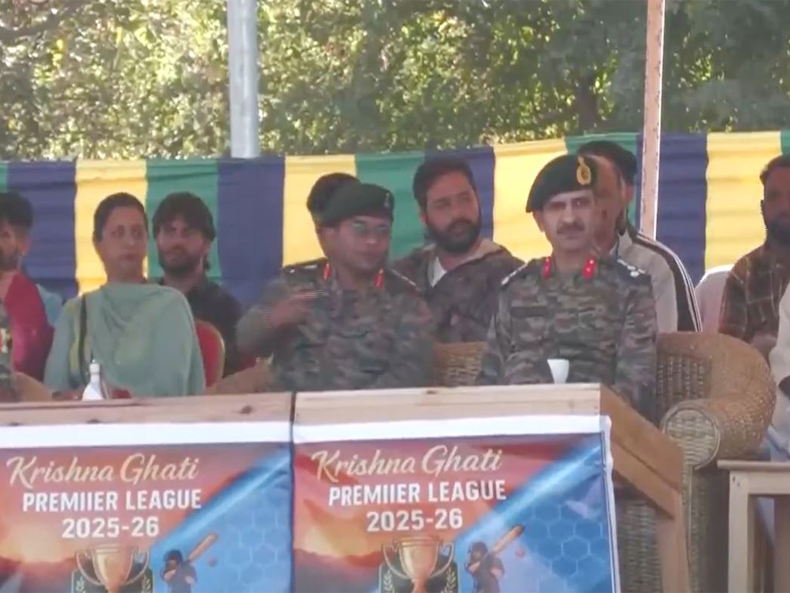 J-K: Krishna Ghati Premier Cricket League commences (Photo/ANI)