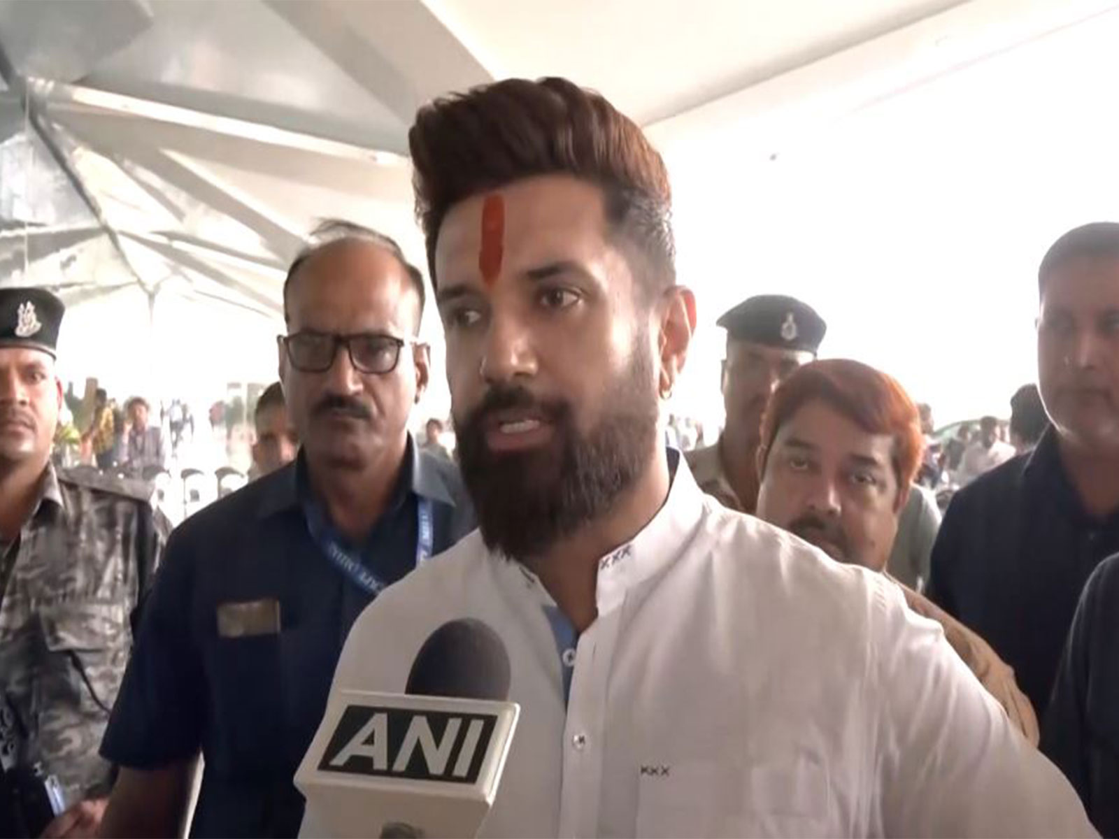 Union Minister Chirag Paswan (Photo/ANI)