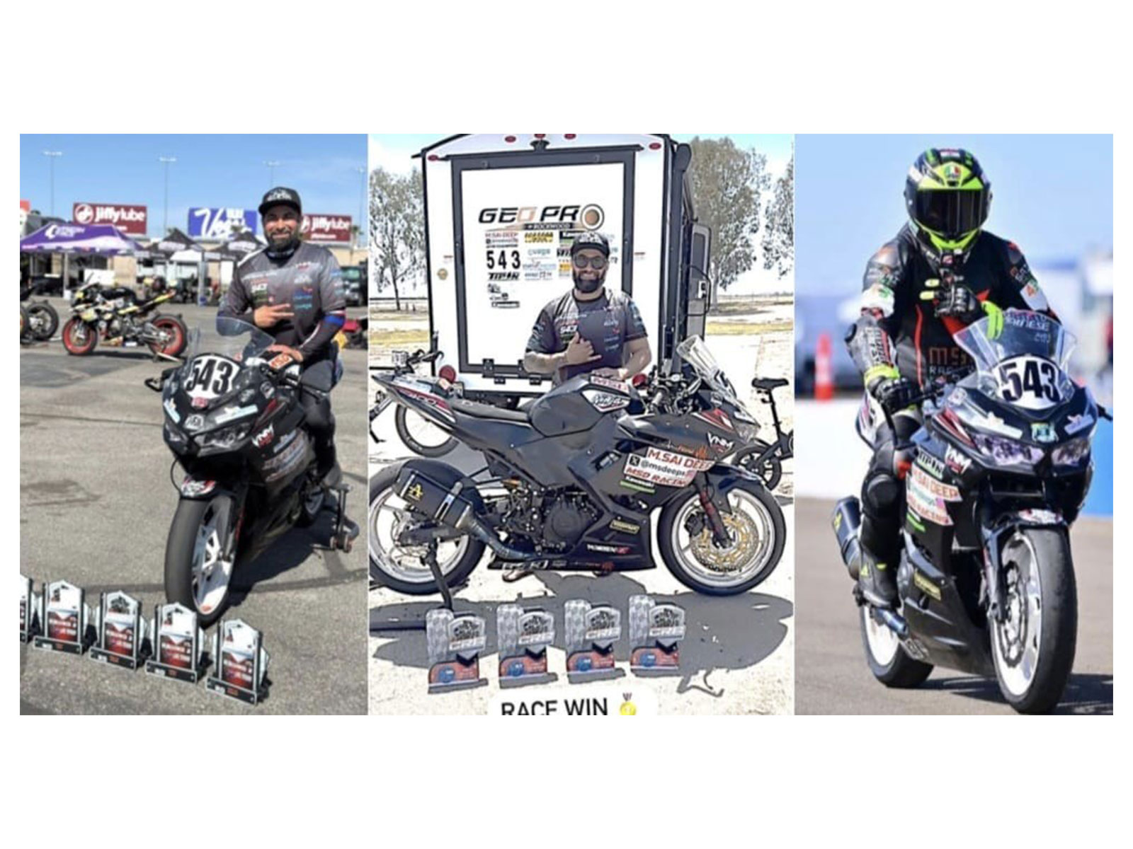 From India to California — M. Sai Deep’s relentless passion for speed and excellence earns him Top-3 titles in three racing classes at CRA 2025