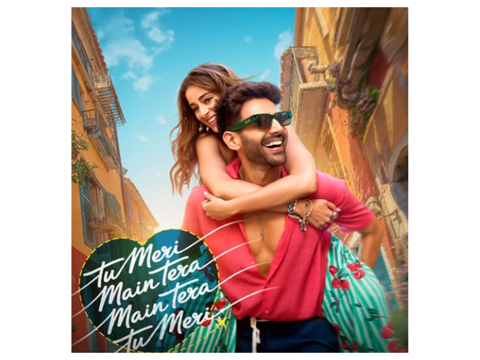 Poster of Tu Meri Main Tera Main Tera Tu Meri (Image source: Kartik's Instagram)
