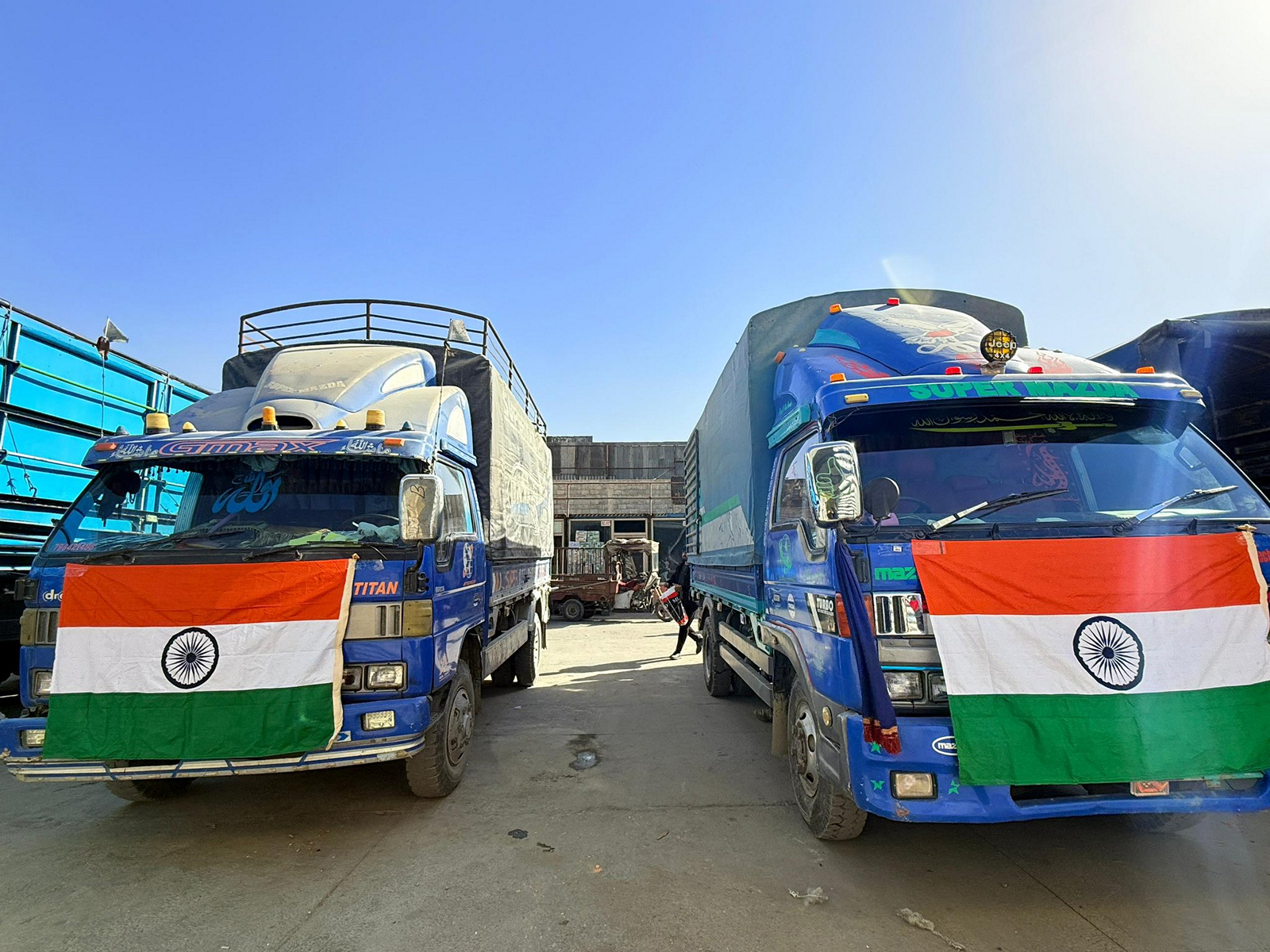 Aid sent by India to Afghanistan (Photo: X@MEAIndia)