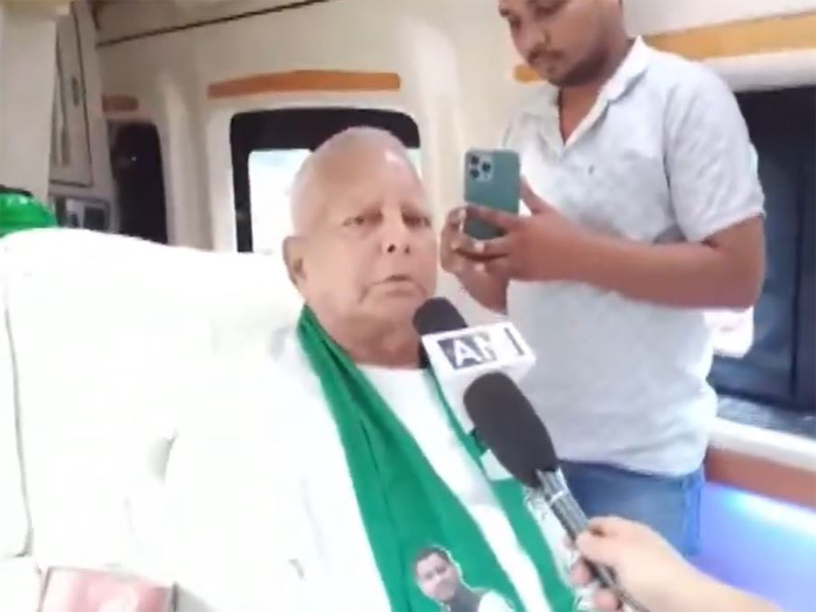 Rashtriya Janata Dal (RJD) chief Lalu Prasad Yadav (Photo/ANI) Rashtriya Janata Dal (RJD) chief Lalu Prasad Yadav (Photo/ANI)