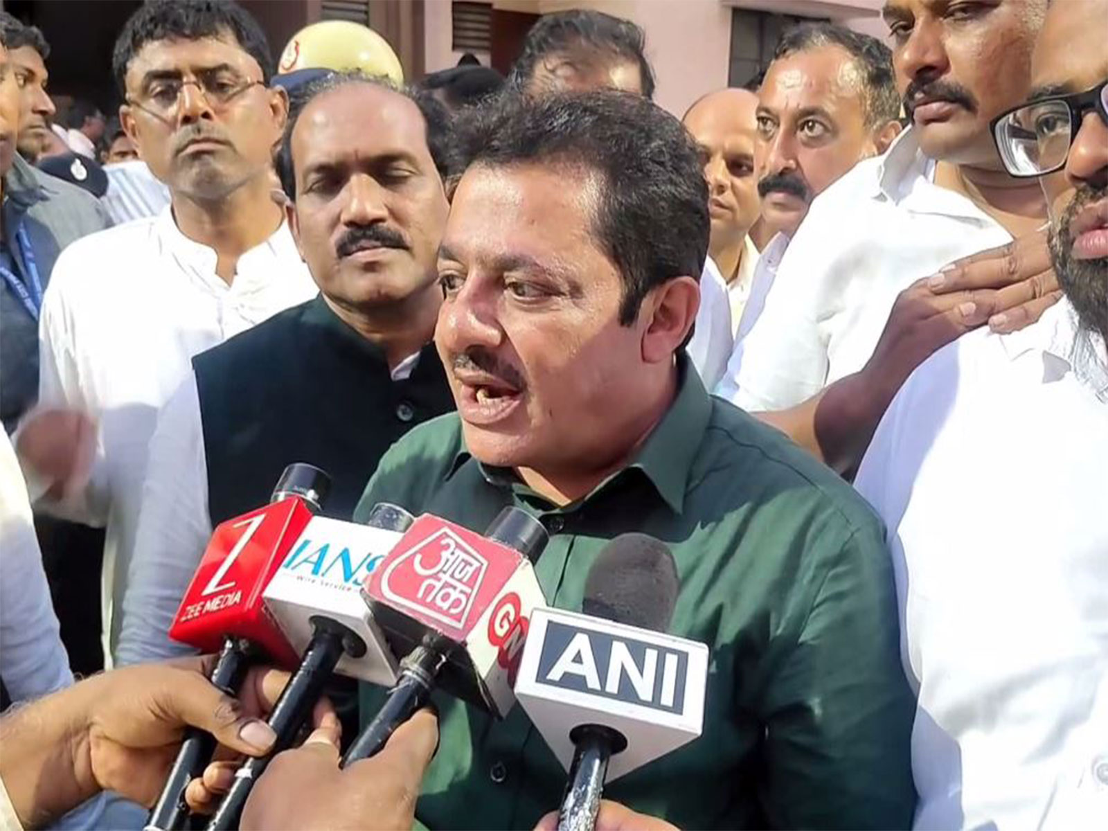 Karnataka Minister B Z Zameer Ahmed Khan (Photo/ANI)