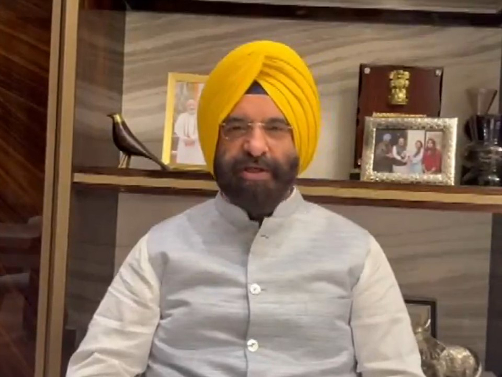 Delhi Minister Manjinder Singh Sirsa (Photo/ANI)