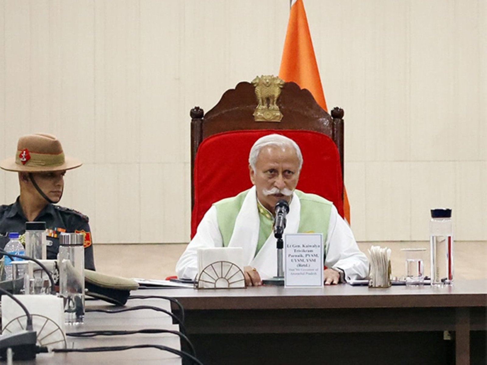 Arunachal Pradesh Governor Lt General KT Parnaik (Retd.) (File Photo/ANI) Arunachal Pradesh Governor Lt General KT Parnaik (Retd.) (File Photo/ANI)