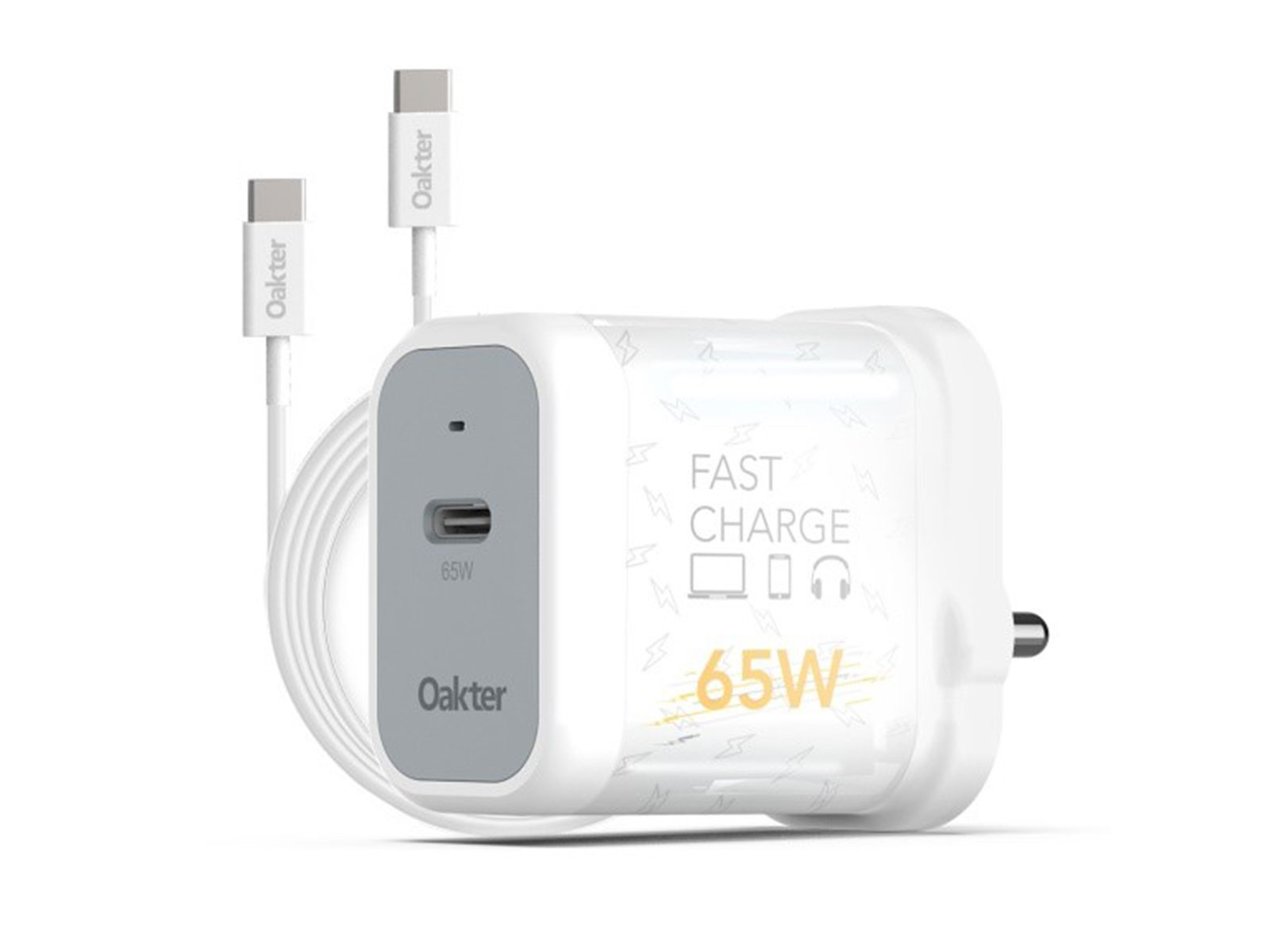 Oakter 65W Gan Charger (Photo/Oakter) Oakter 65W Gan Charger (Photo/Oakter)