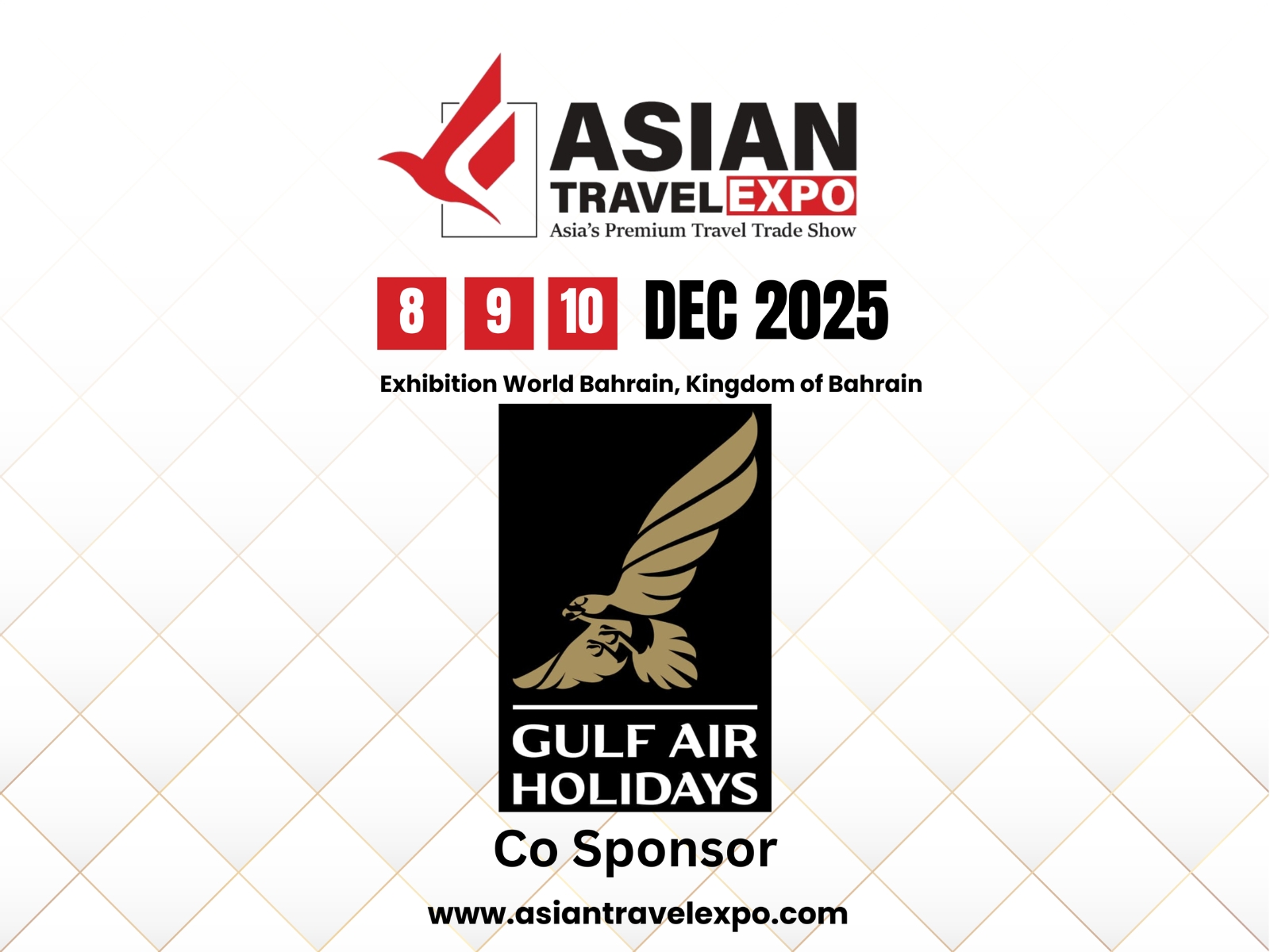 Asian Travel Expo 2025 Welcomes Gulf Air Holidays as Co-Sponsor