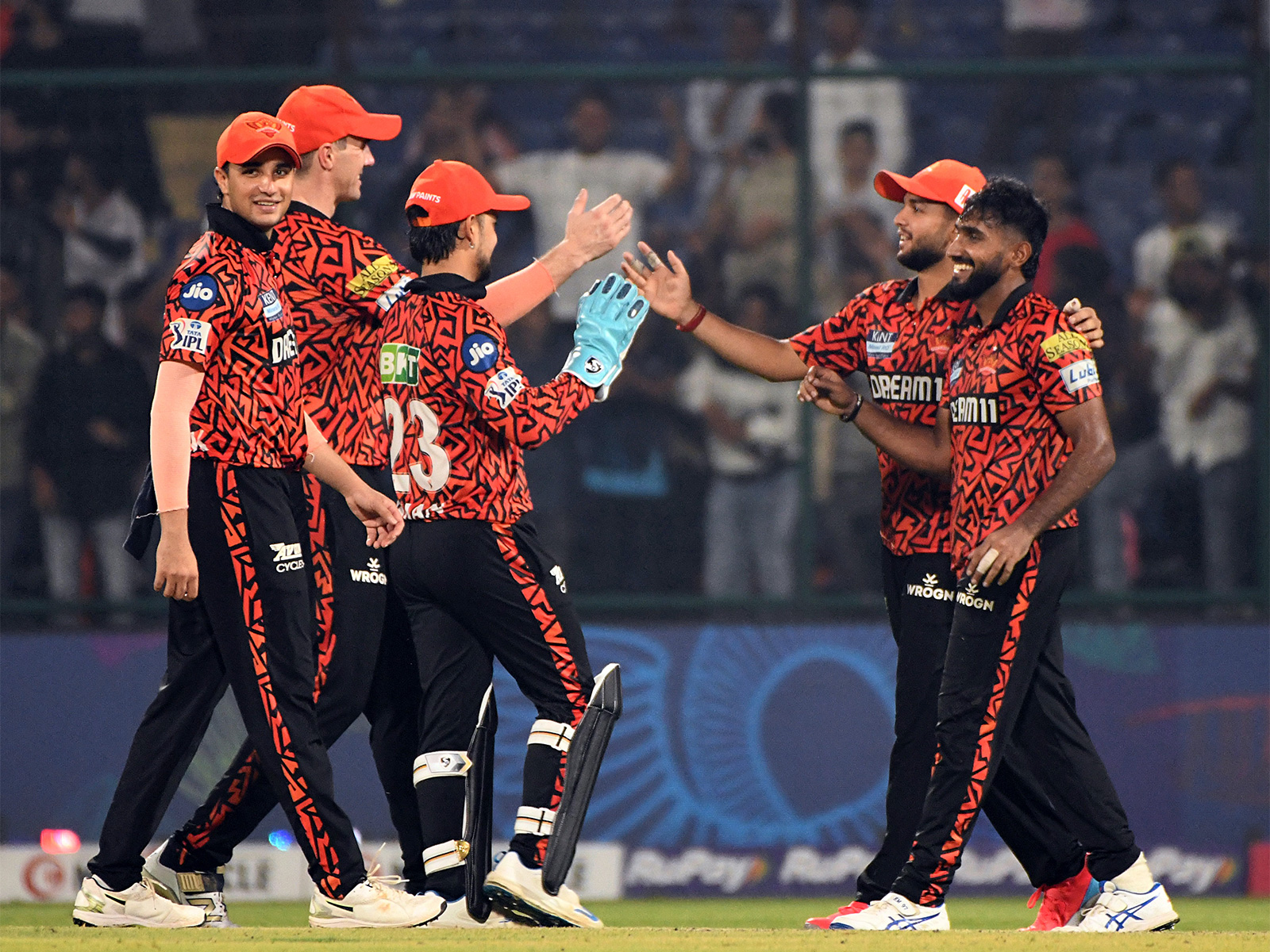 Team Sunrisers Hyderabad (Photo: ANI)