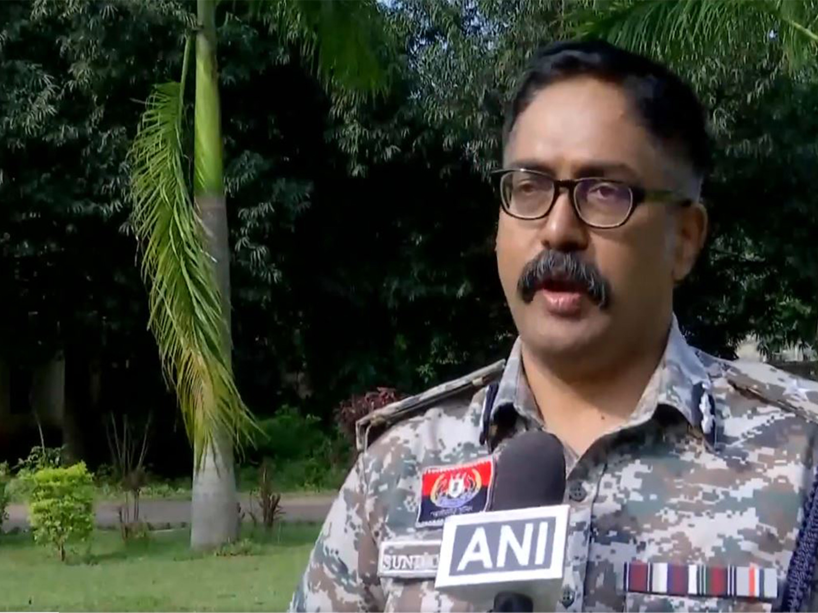 IG Bastar P Sundarraj. (Photo/ANI)
