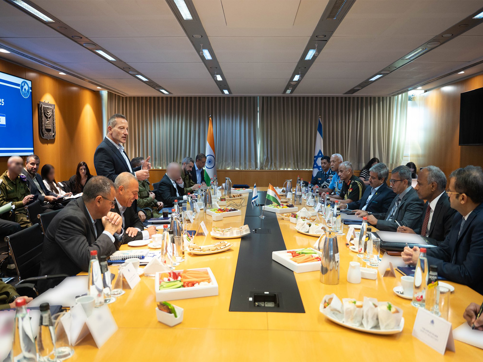 Visual of the 17th meeting of India-Israel Joint Working Group on Defence Cooperation (Photo: PIB)