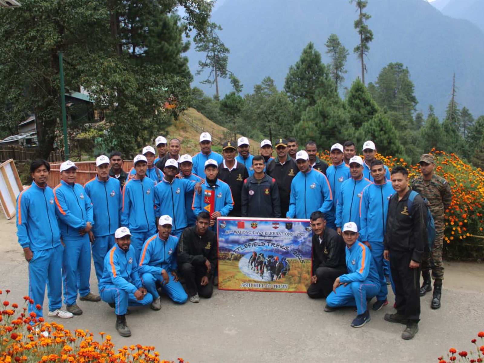 Battlefield Trek of the 63rd Walong Day Commemoration (Photo/ Indian Army)
