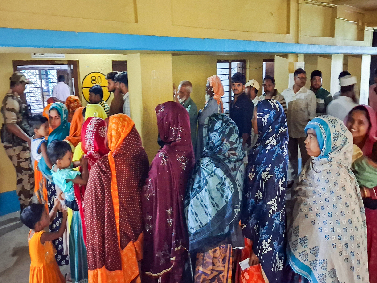 Electors queuing up to cast their vote (File Photo/ANI)