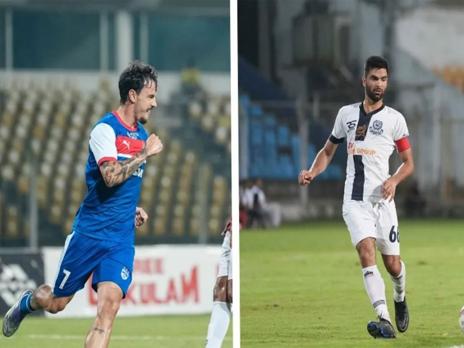 Players in action during their AIFF Super Cup game (Photo: ISL)