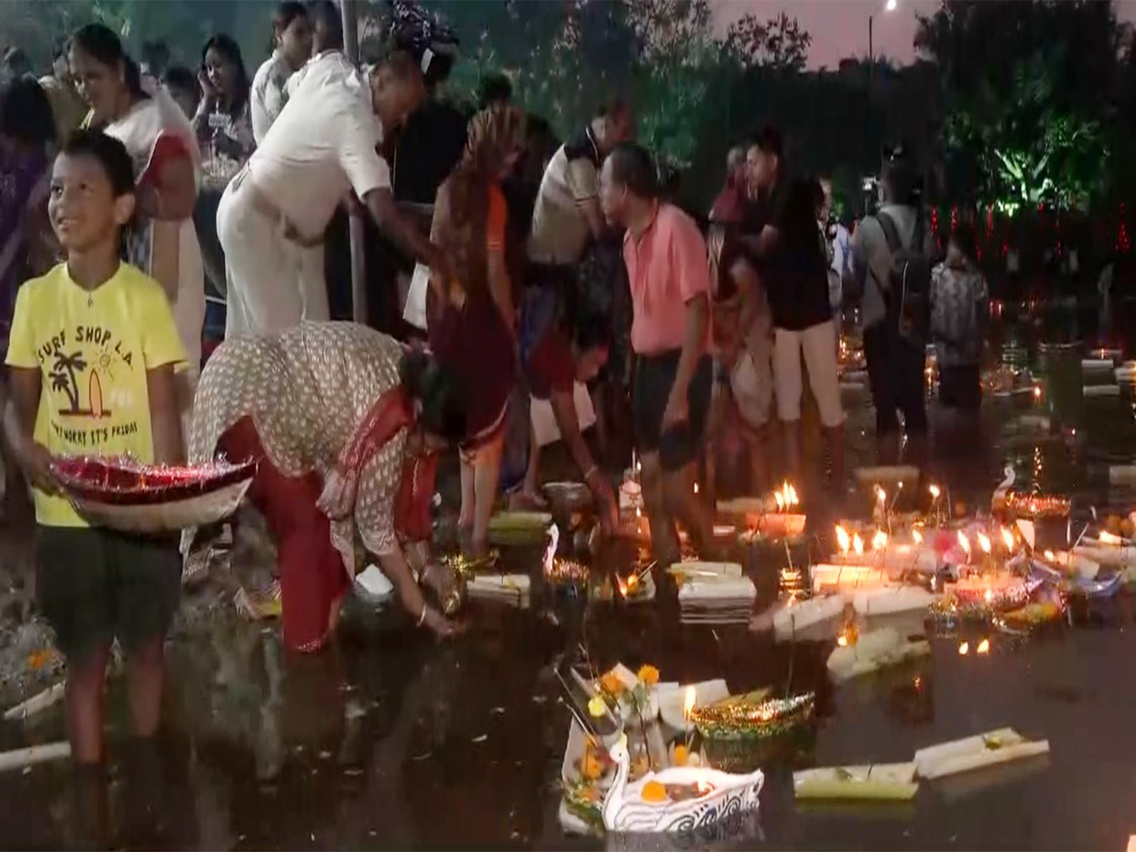 Celebrations of Kartik Poornima in Bhubaneshwar (File Photo/ANI)
