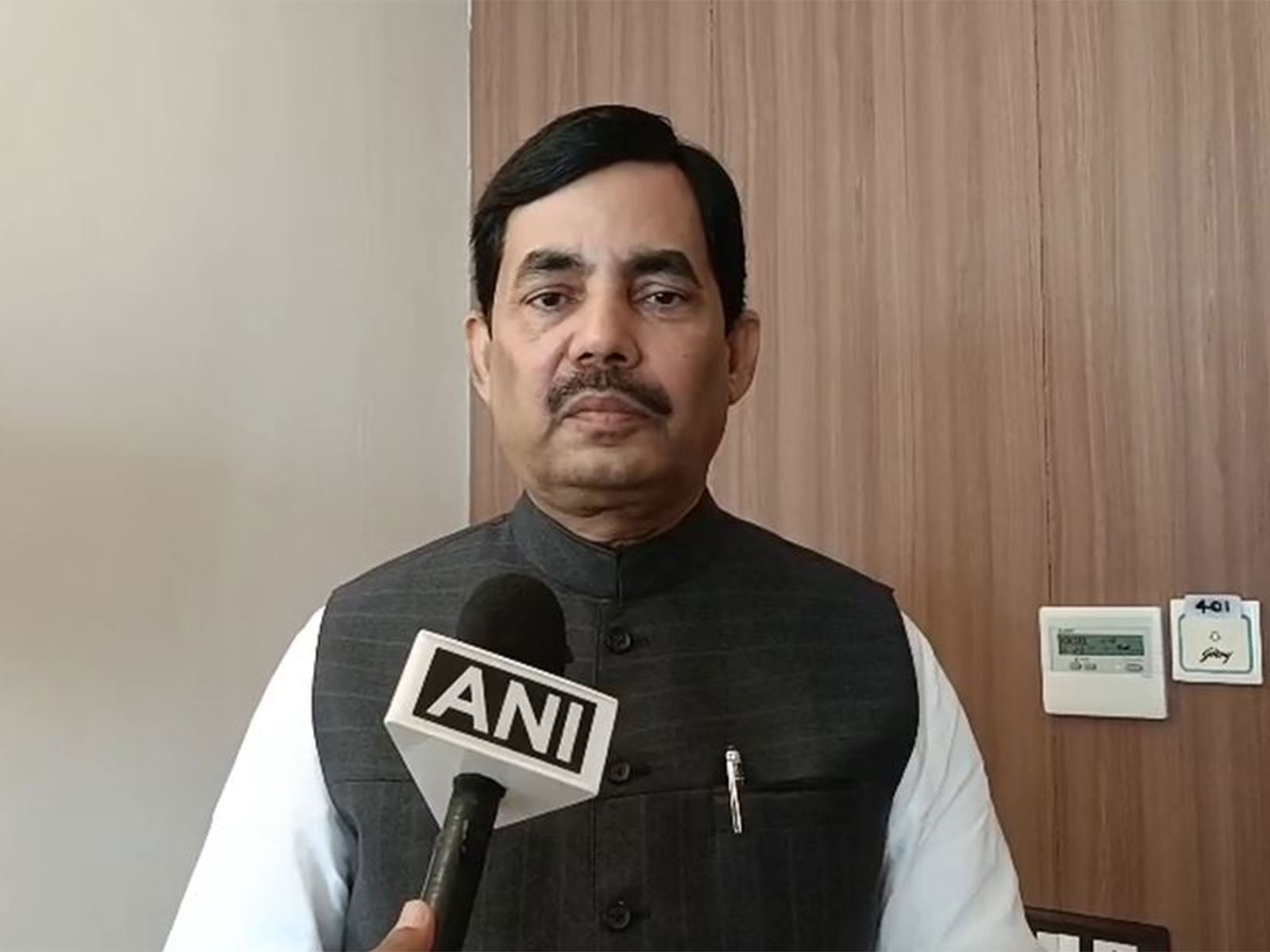 BJP leader Syed Shahnawaz Hussain (Photo/ANI)