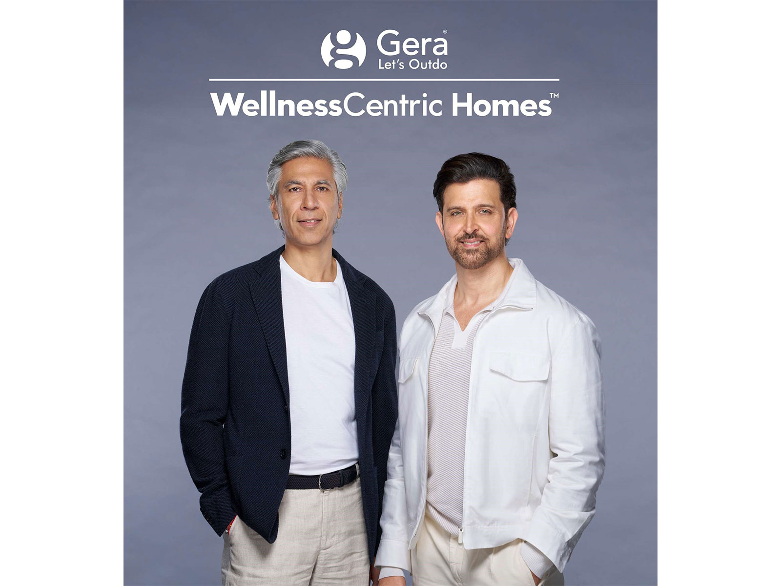Mr. Rohit Gera, MD, Gera Developments and Bollywood superstar Hrithik Roshan unite to redefine modern living with Gera’s WellnessCentric Homes