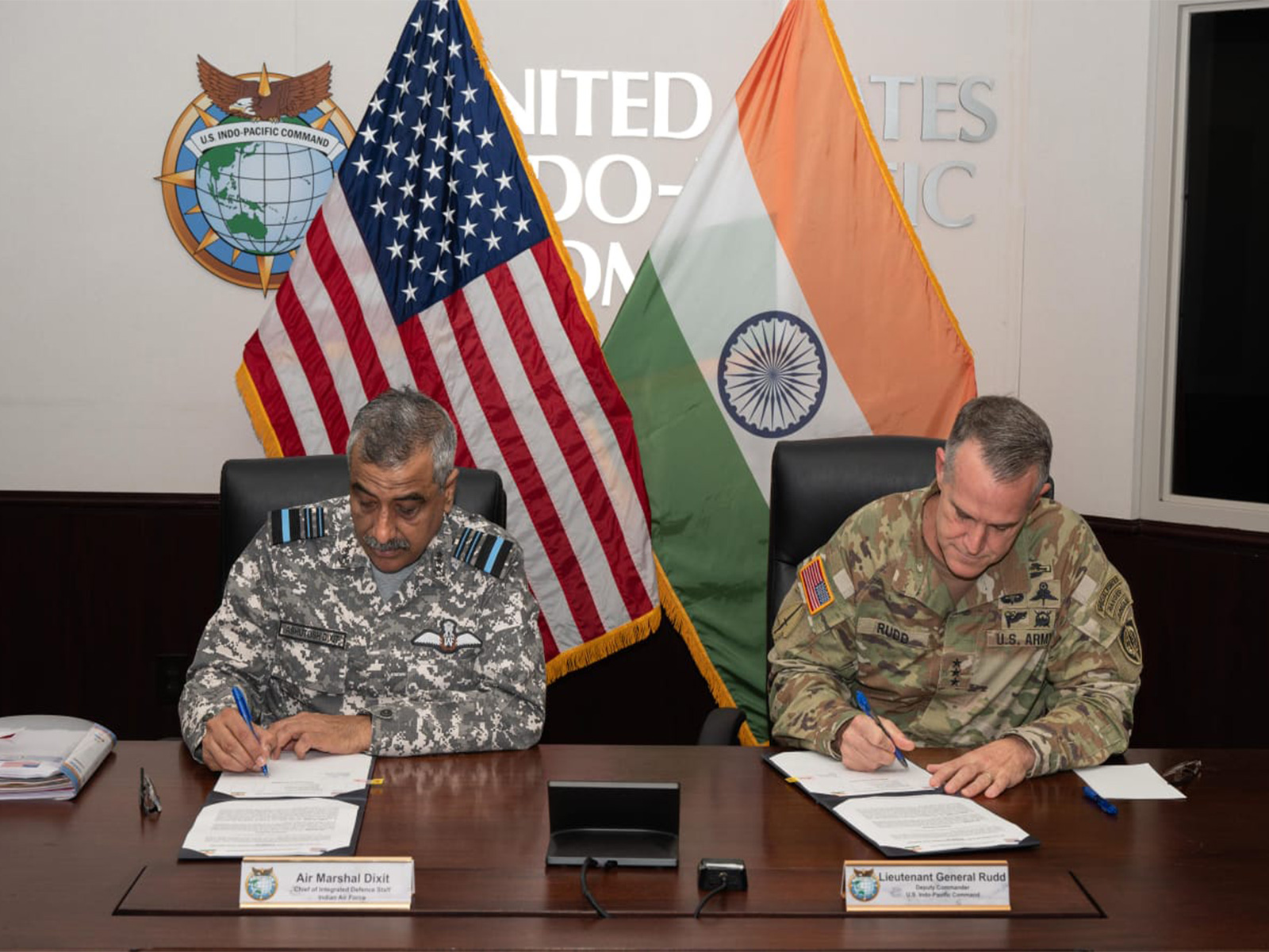 India-US conclude 22nd Military Cooperation Group Meeting (Photo/ X@HQ_IDS_India) India-US conclude 22nd Military Cooperation Group Meeting (Photo/ X@HQ_IDS_India)