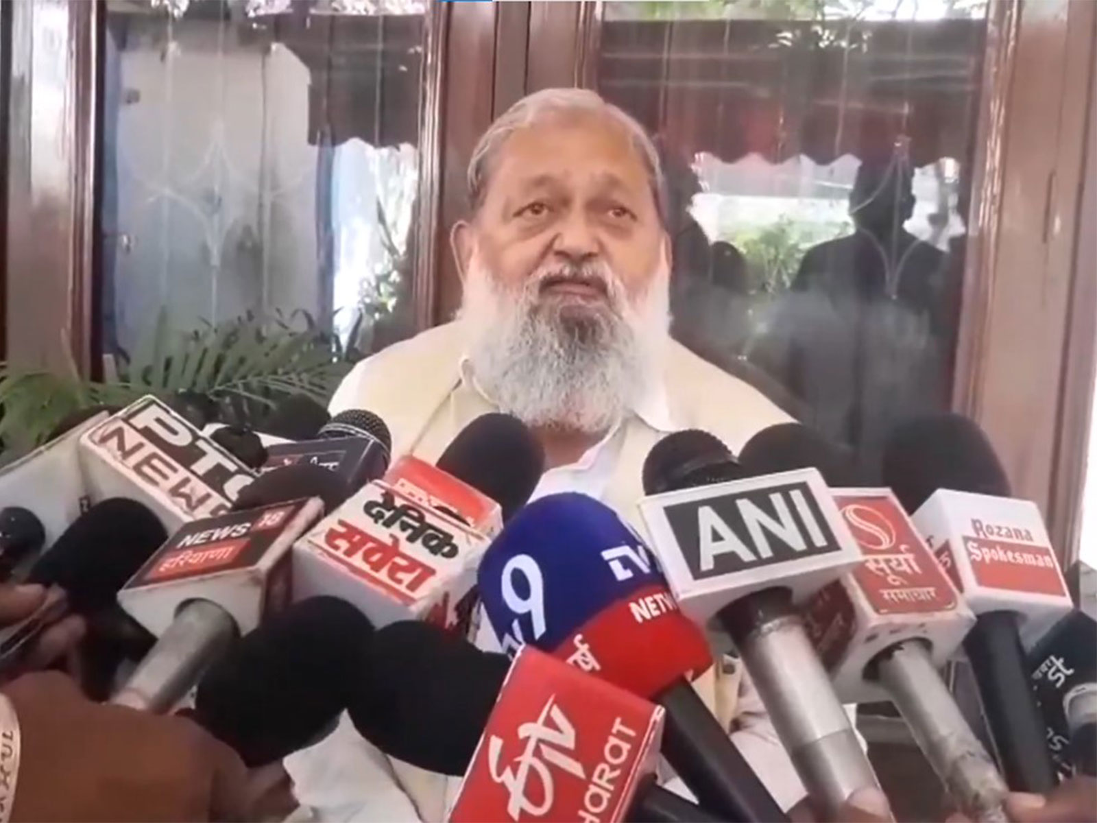 Haryana Transport Minister Anil Vij (Photo/ANI)