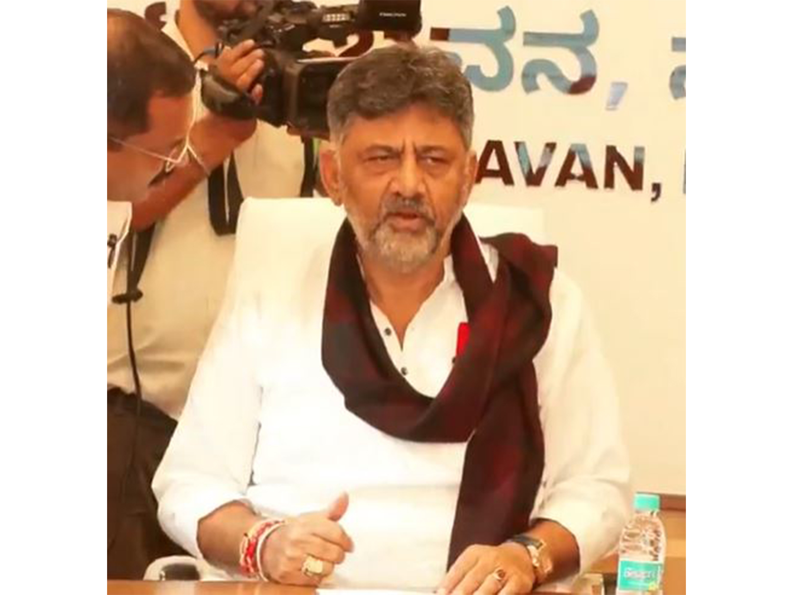 Karnataka Deputy Chief Minister DK Shivakumar (Photo/ANI)