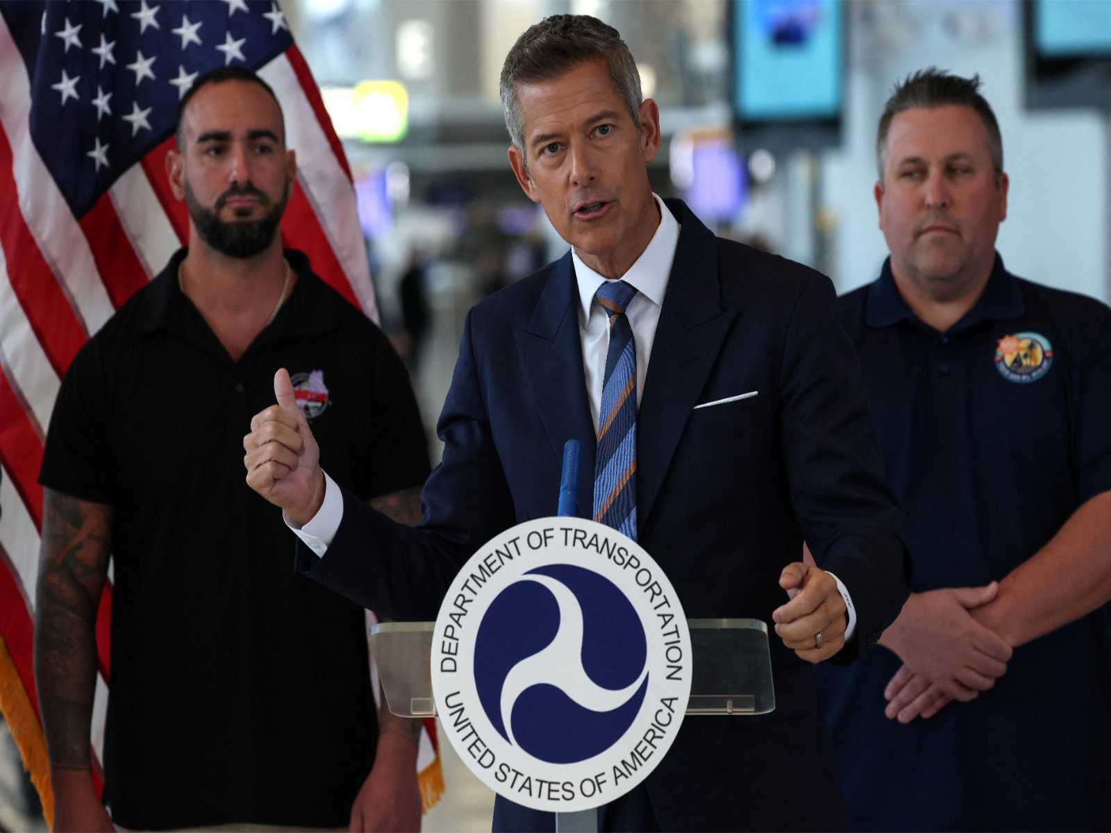 Transportation Secretary Sean Duffy (Photo/Reuters)