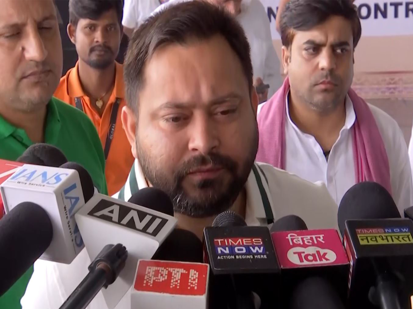 Rashtriya Janata Dal (RJD) leader Tejashwi Yadav (Photo/ANI)