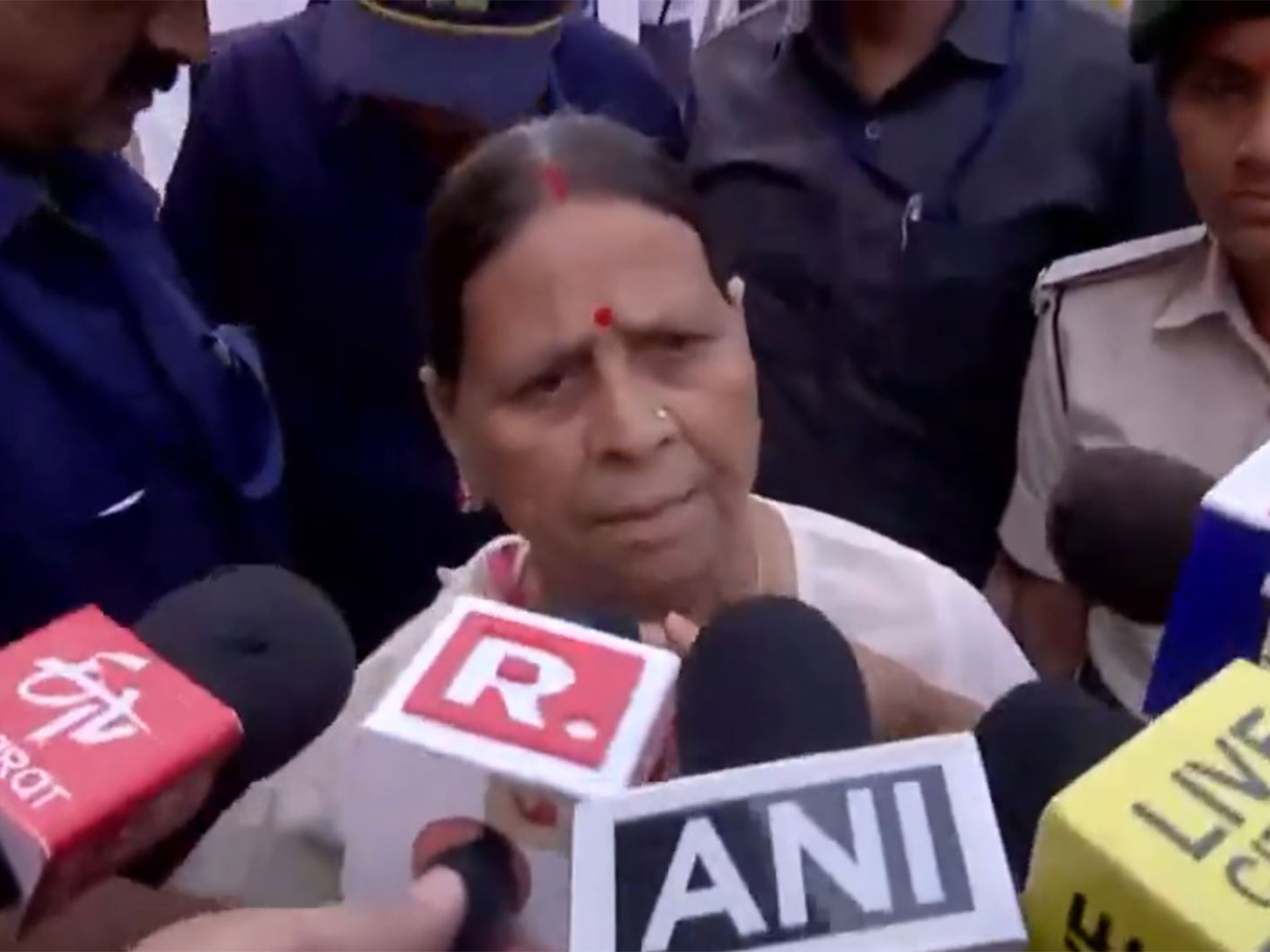 Former Bihar CM and RJD leader Rabri Devi (Photo/ANI)