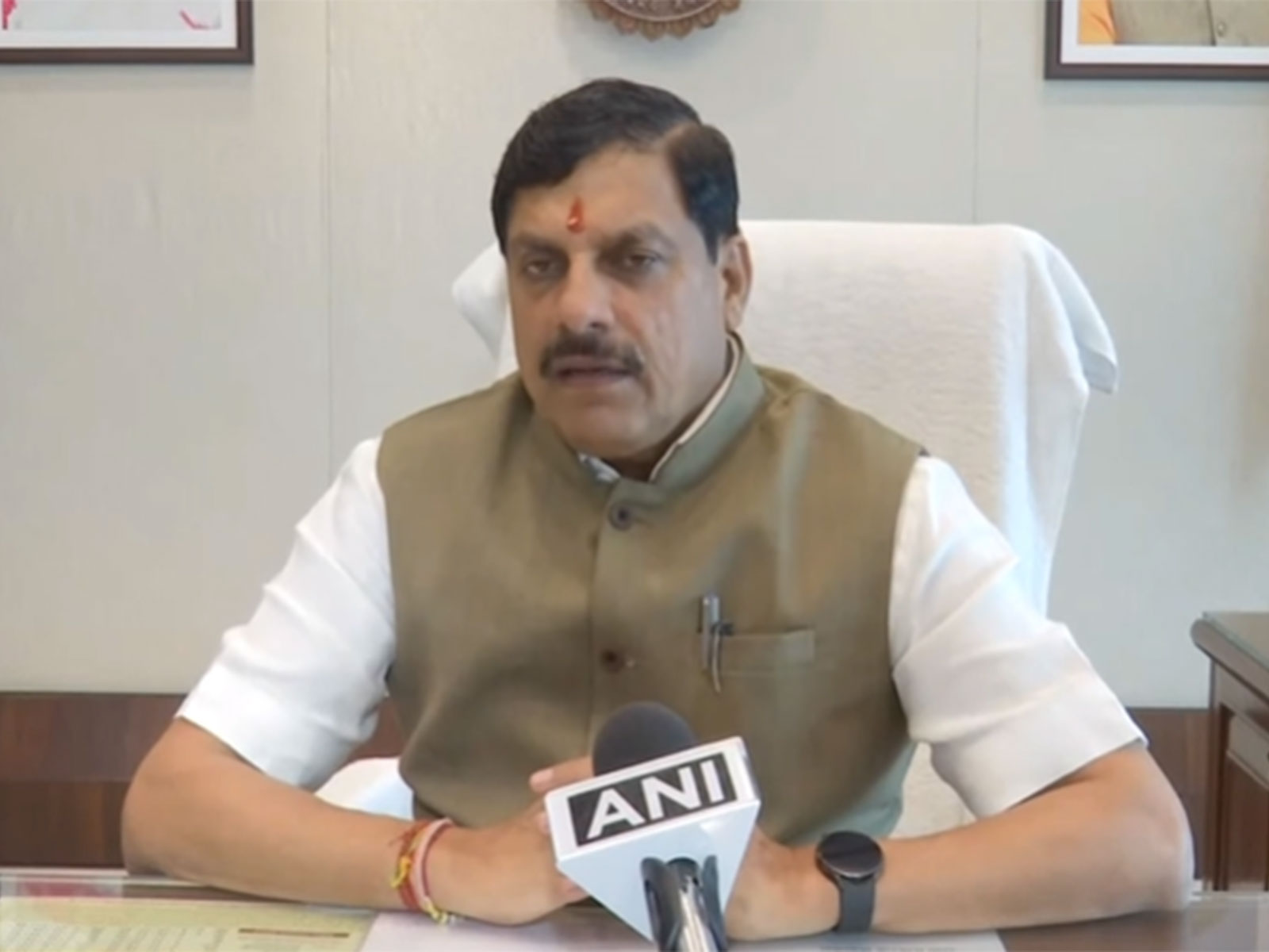 MP CM Mohan Yadav (File Photo/ANI)