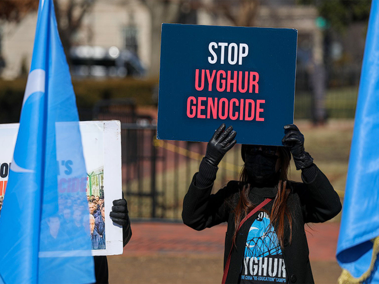 Campaign for Uyghurs urges US action following release of report on CCP’s persecution (Photo/X@CUyghurs)