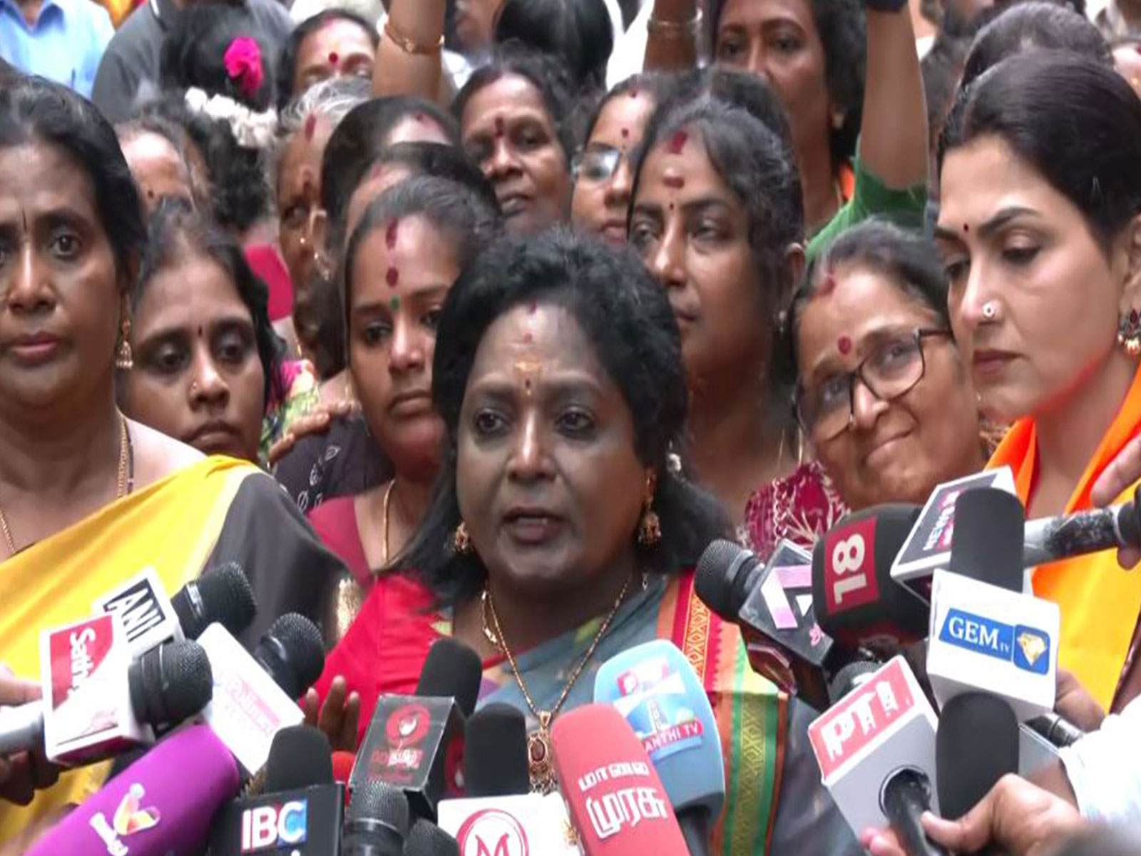 BJP leader Tamilisai Soundararajan (Photo/ANI)