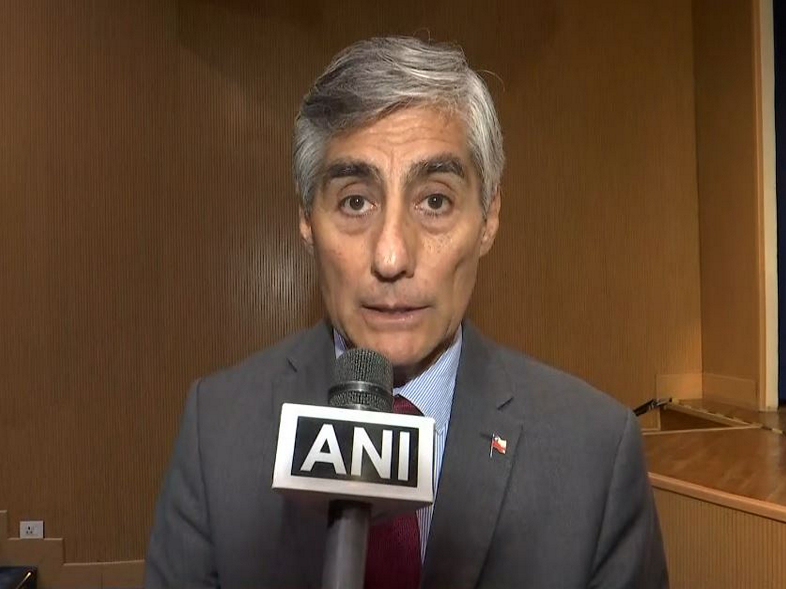 Chile’s Ambassador to India, Juan Angulo (Image: ANI)
