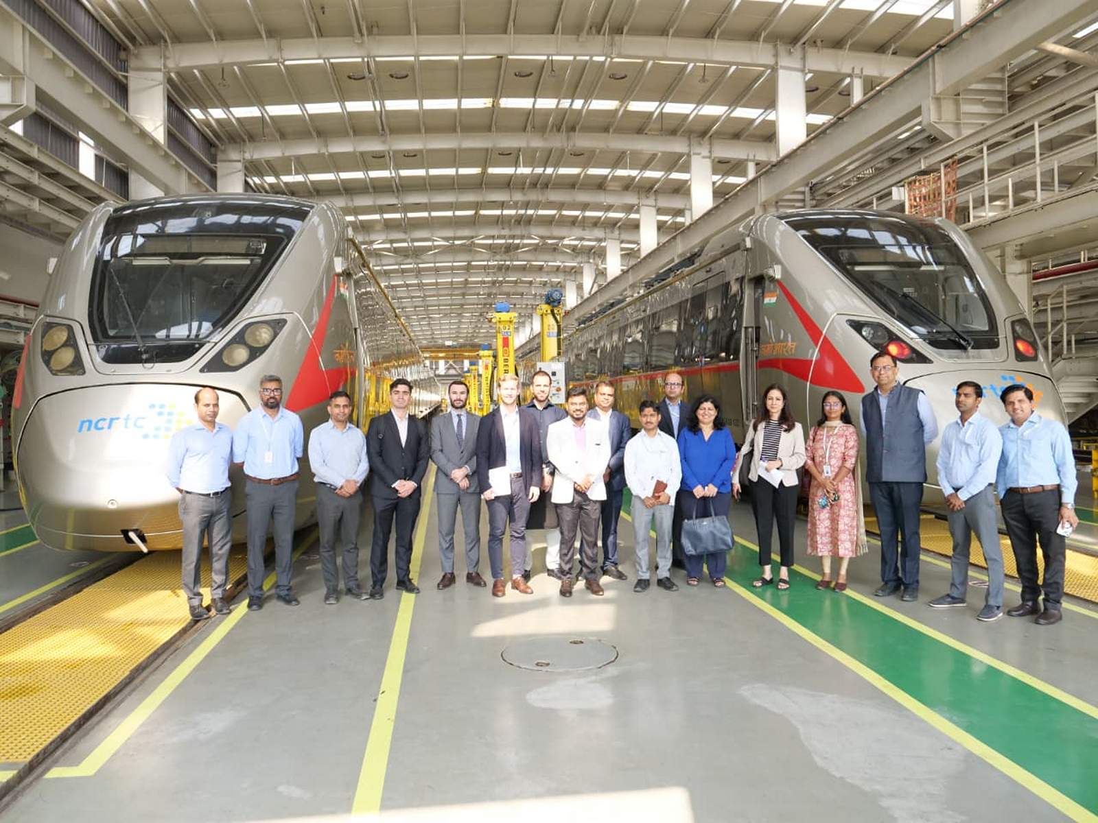 Spanish business delegation visits Namo Bharat corridor (Photo/NCRTC)