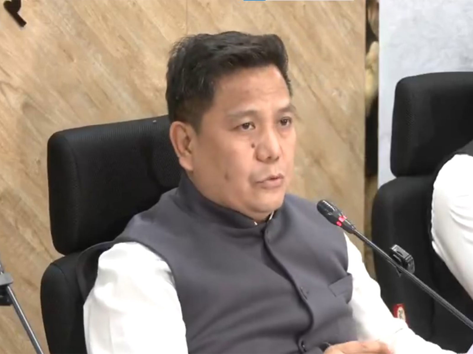 Bihar Chief Electoral Officer (CEO) Vinod Gunjyal (Photo/ANI)