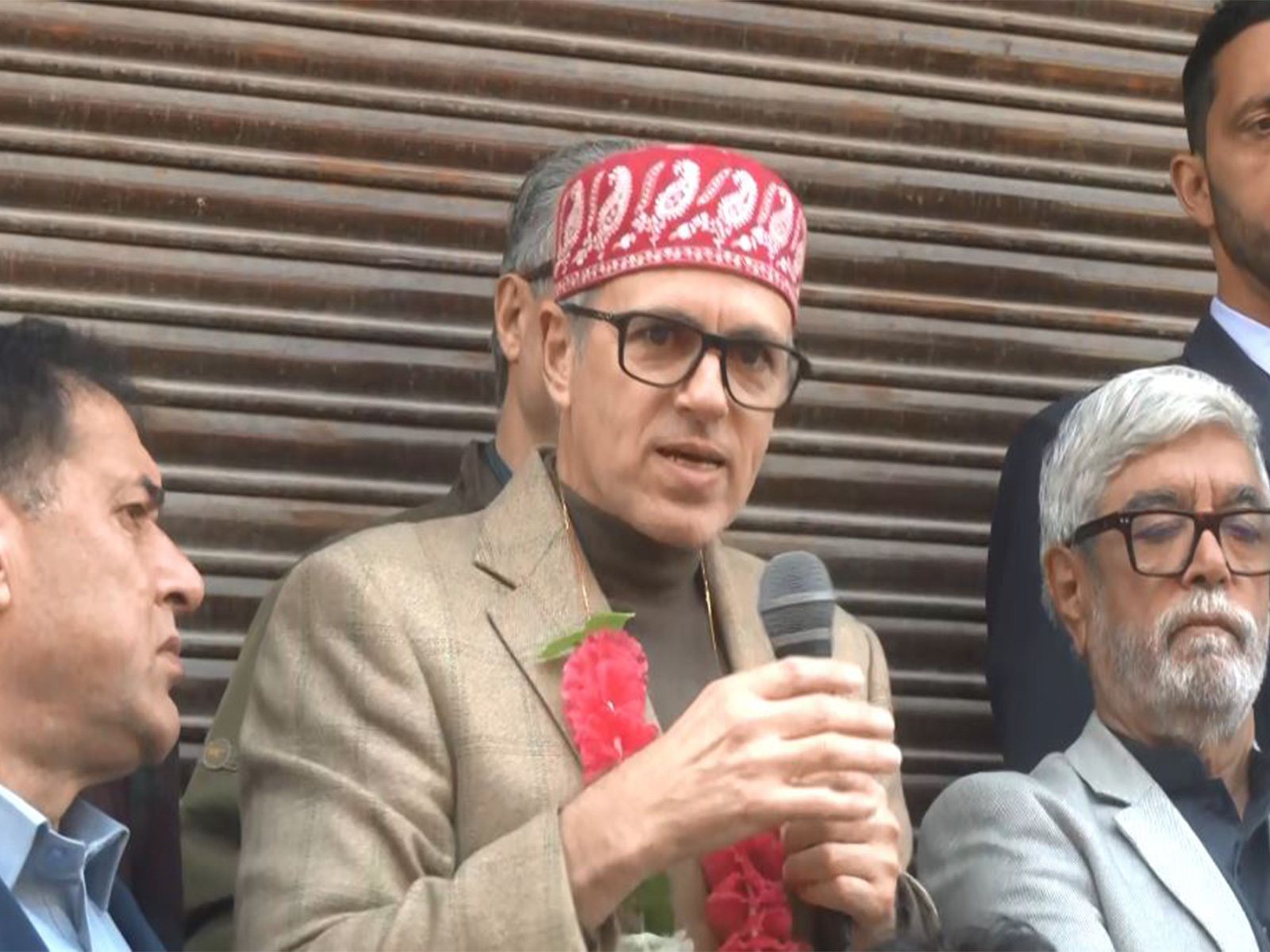 Jammu and Kashmir Chief Minister Oman Abdullah (Photo/ANI)