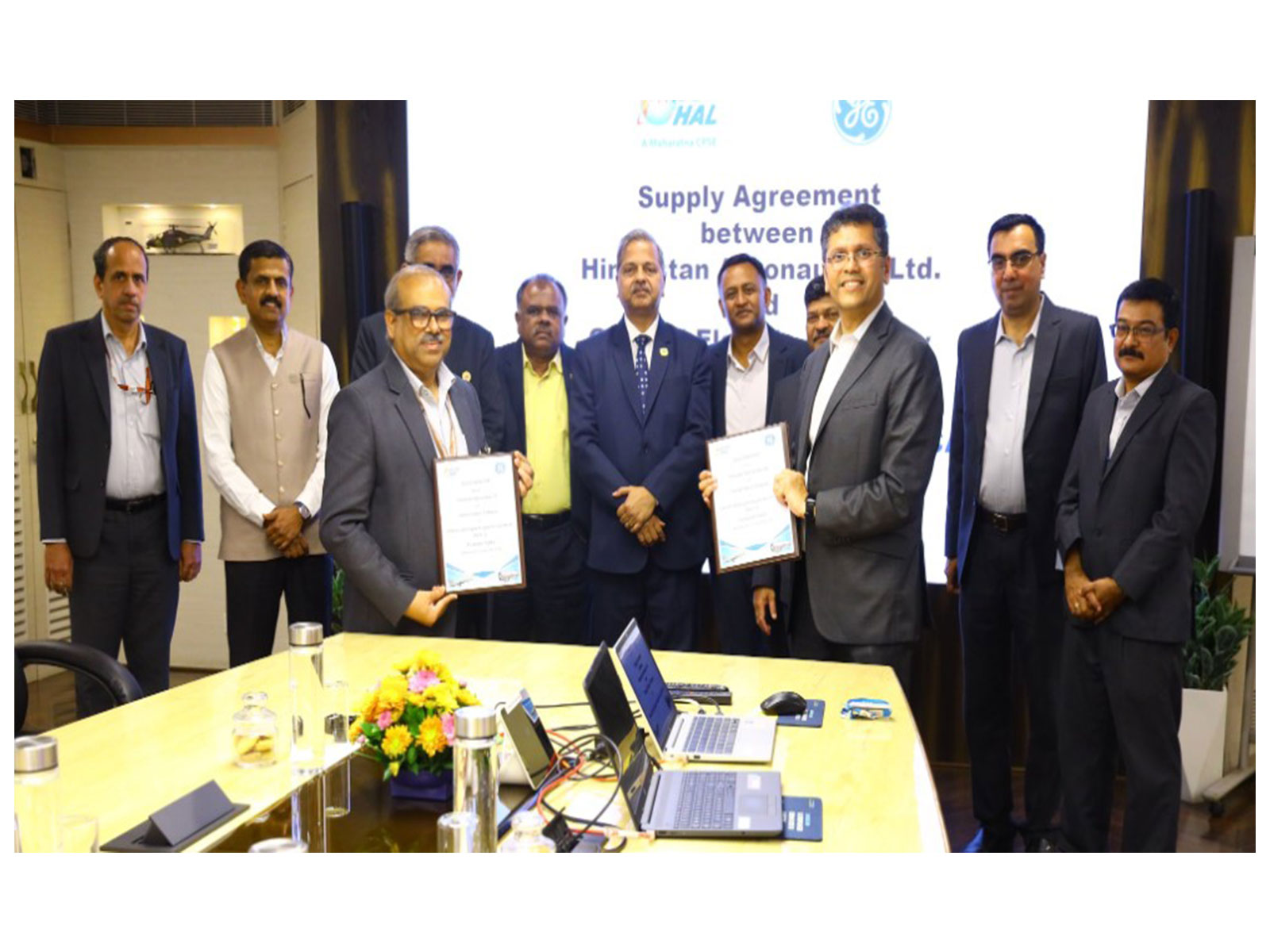 India signs USD one billion deal with US firm GE for fighter jet engines  (Photo/X/@HALHQBLR)