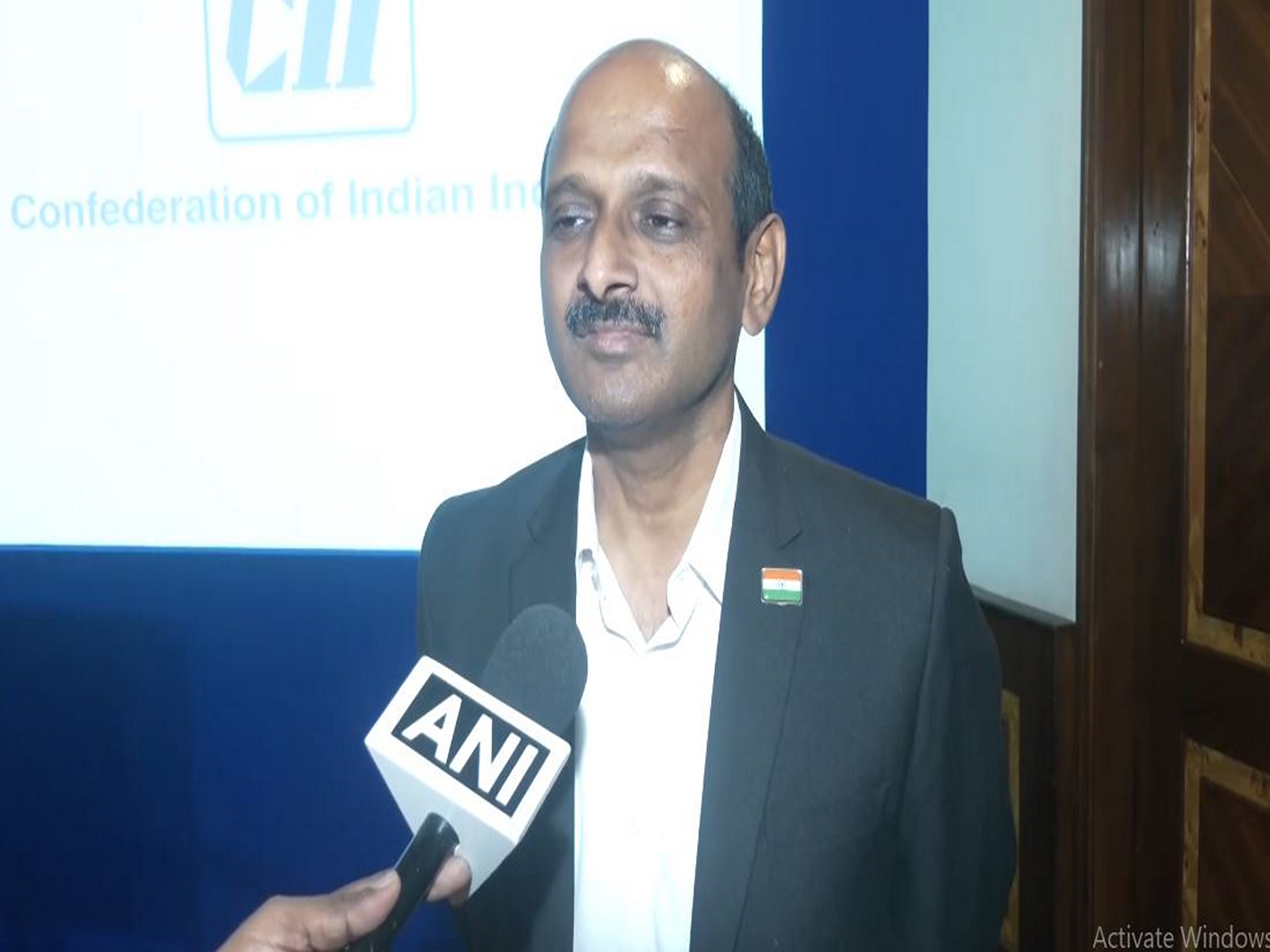 Wing Commander P Madhusoodhanan, Vice President – Aerospace and Defence, TIDCO (Photo/ANI)
