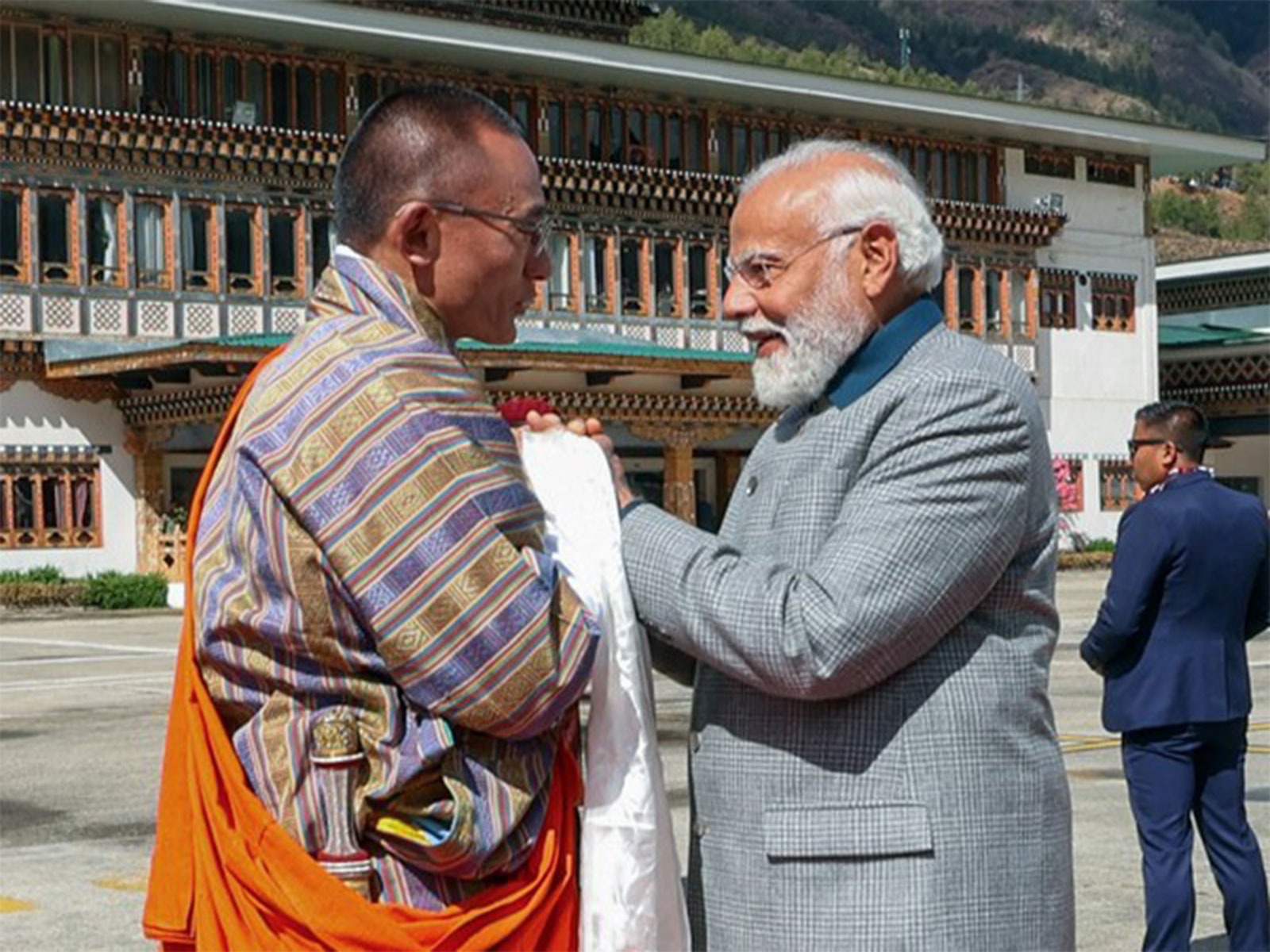 Prime Minister Narendra Modi and Bhutan PM Tshering Tobgay (File Photo/ANI)
