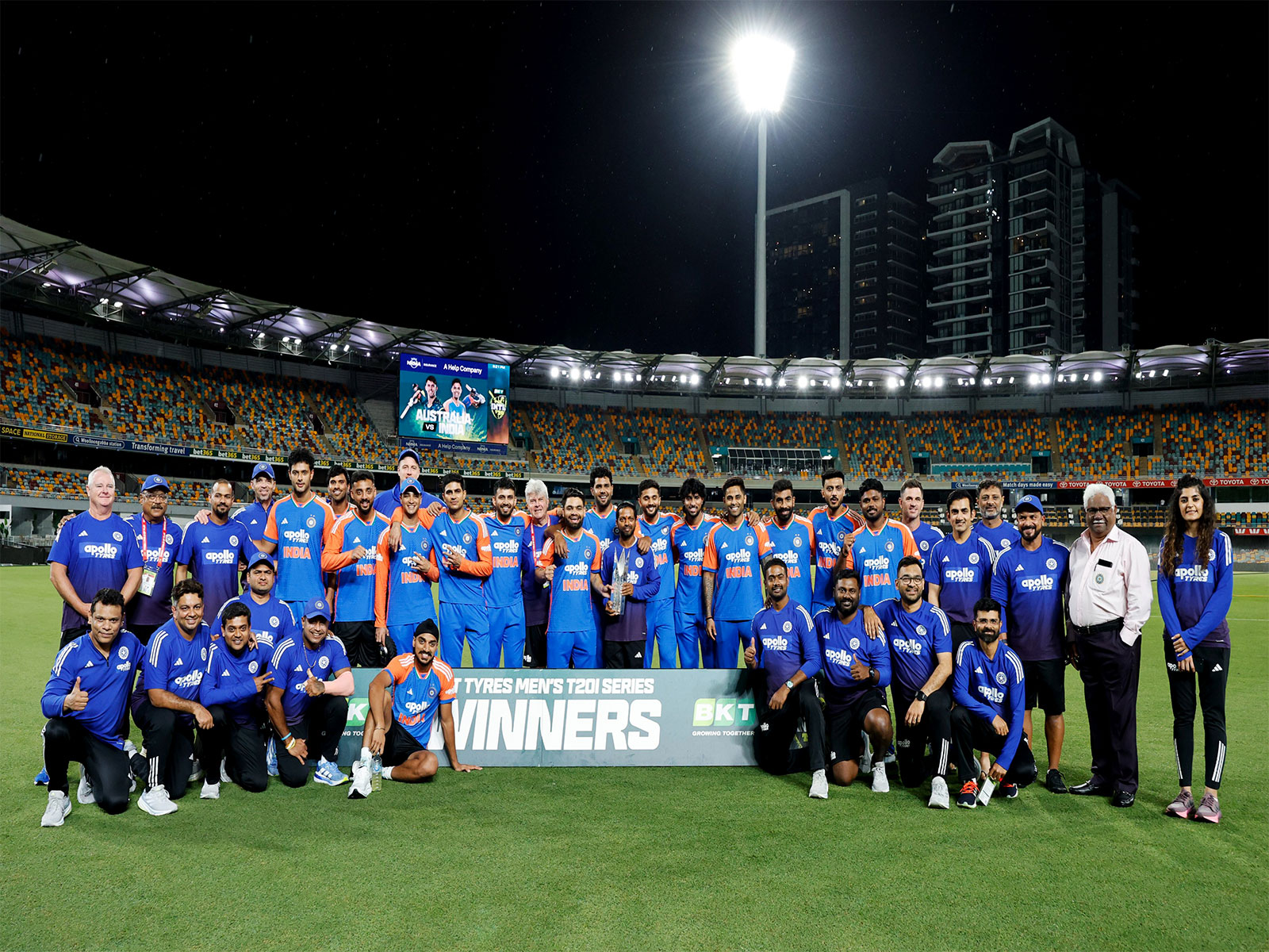 Indian Team. (Photo/ANI)