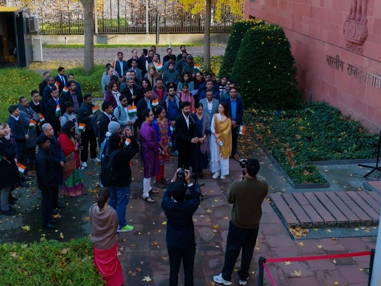 150 years celebration of Vande Mataram in Germany (Photp/X@eoiberlin)