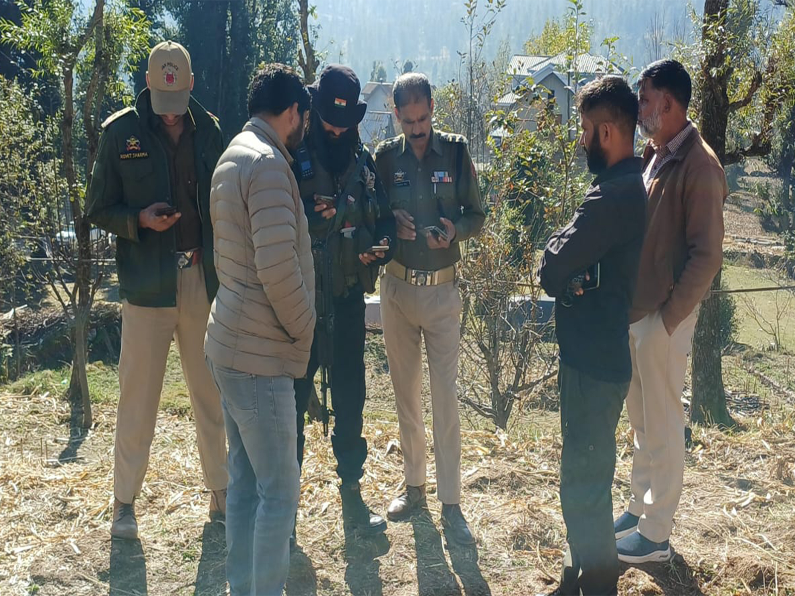 Jammu and Kashmir Police  conducted massive Cordon and Search Operations (CASOs) at multiple locations in Ramban district (Photo./Ramban Police)