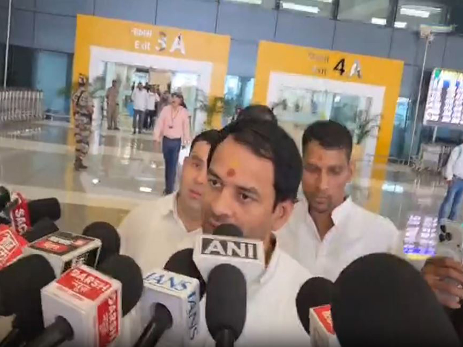 Janshakti Janata Dal chief Tej Pratap Yadav. (Photo/ANI) Janshakti Janata Dal chief Tej Pratap Yadav. (Photo/ANI)