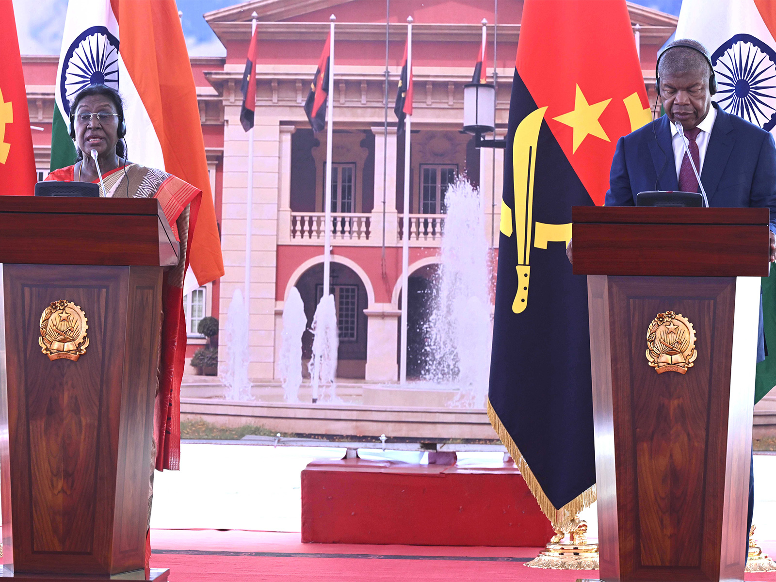 President Droupadi Murmu in Angola (Photo/ President’s Secretariat)